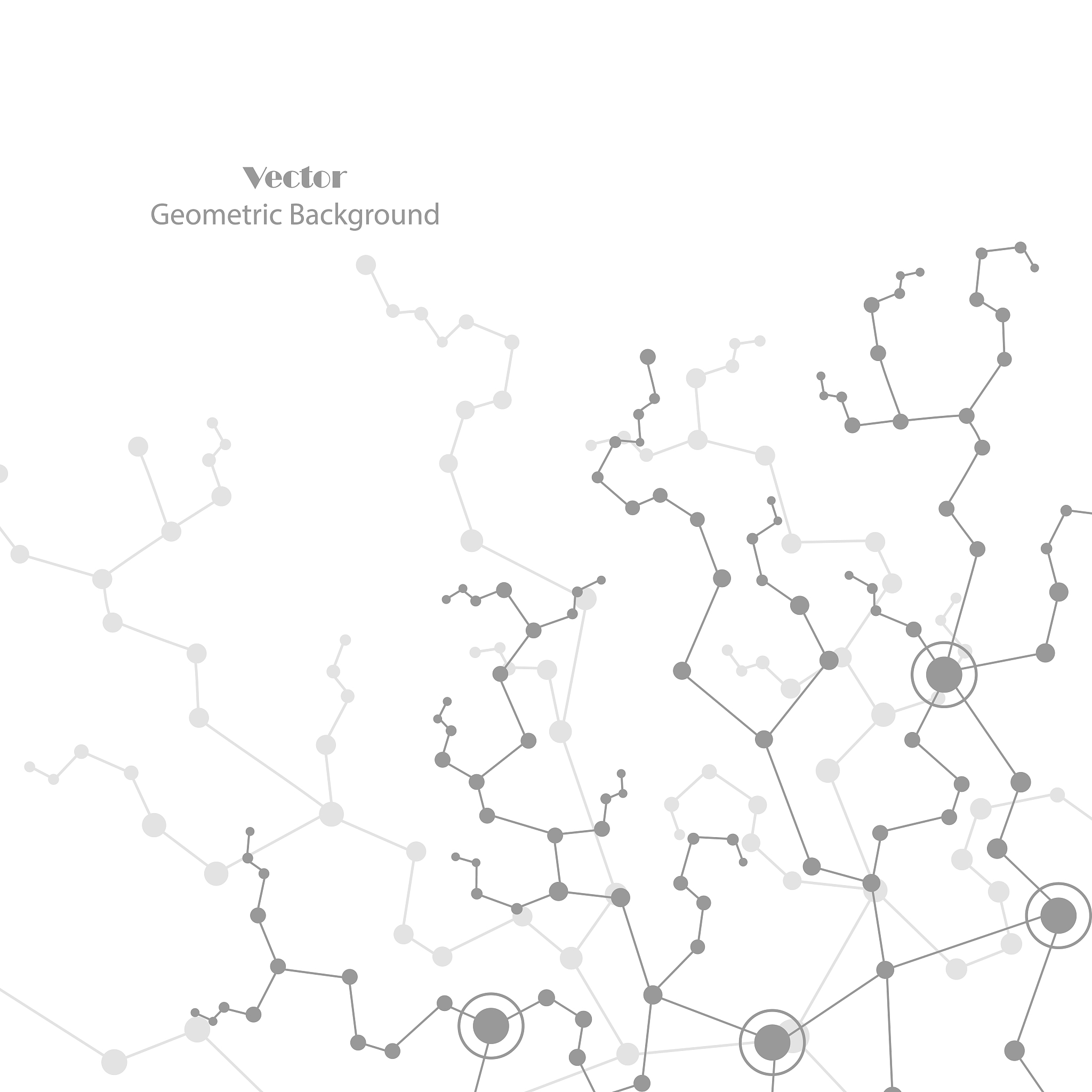 geometric pattern with connected lines and dots.