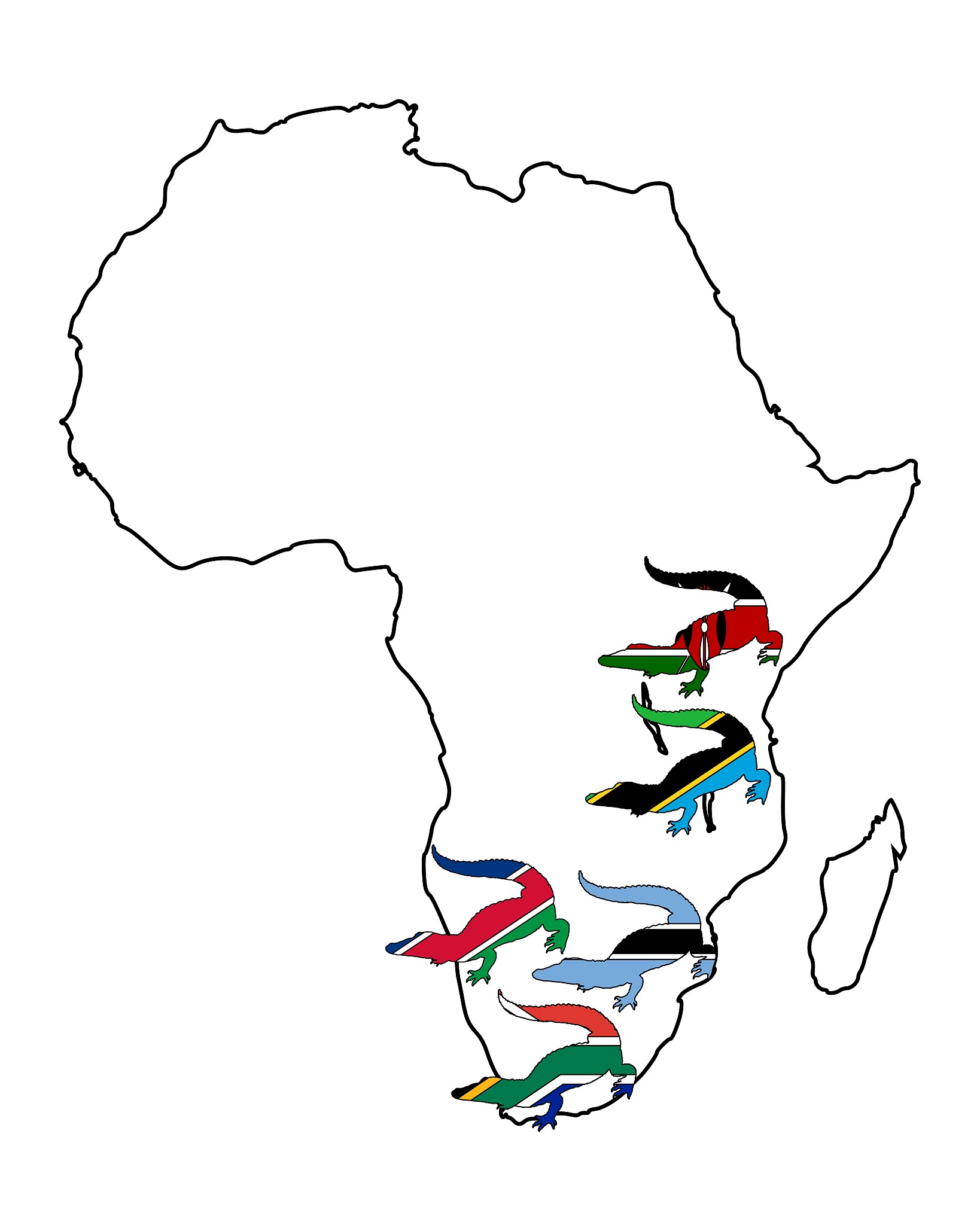 crocodile africa