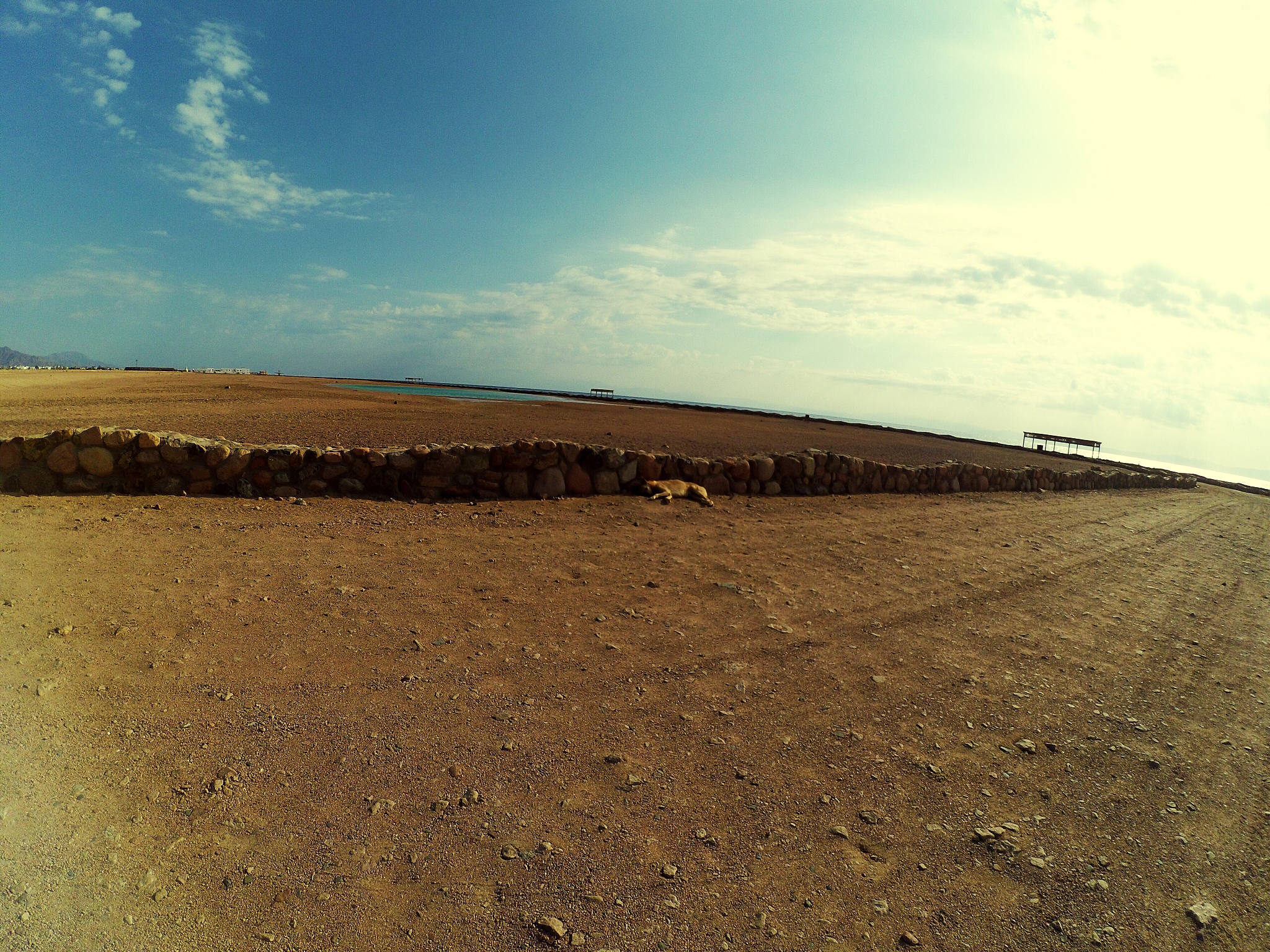 beach against sky