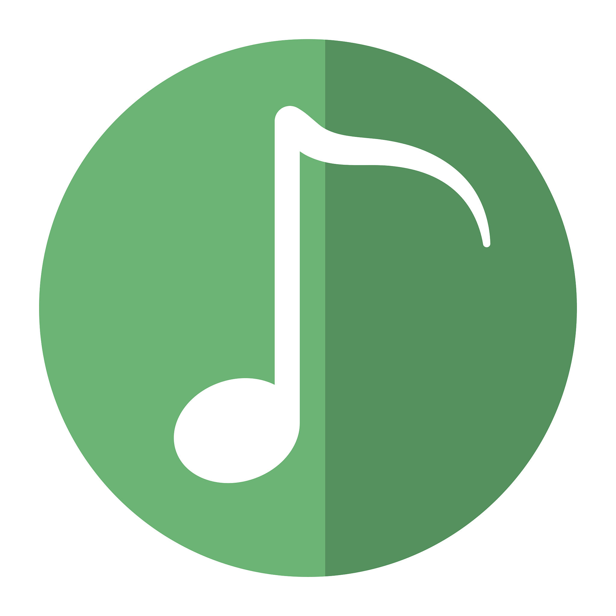 music notes design