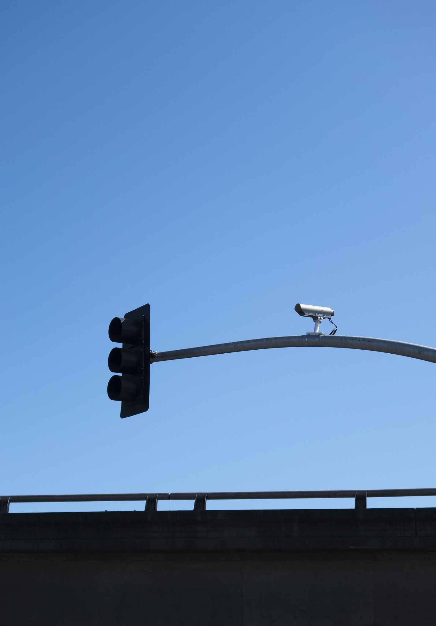 surveillance camera and traffic signal