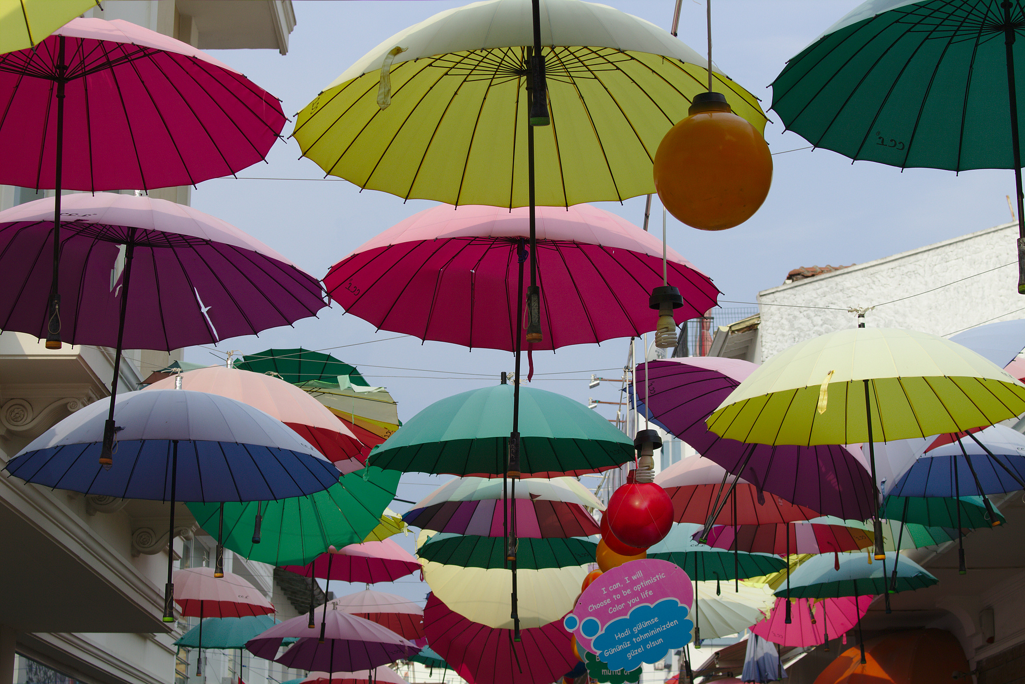 umbrellas
