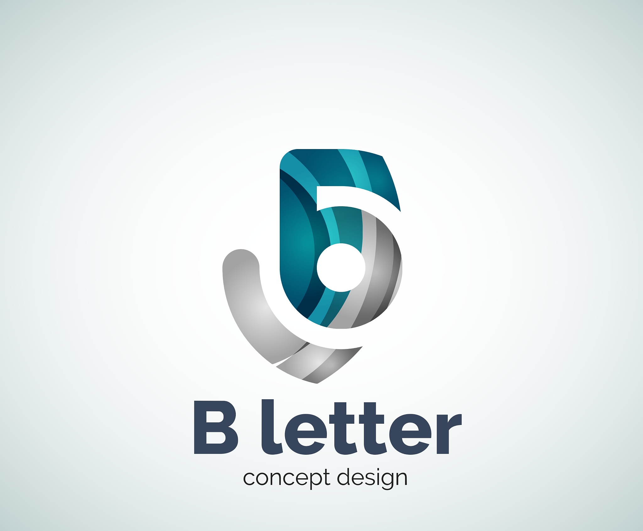 letter concept logo template