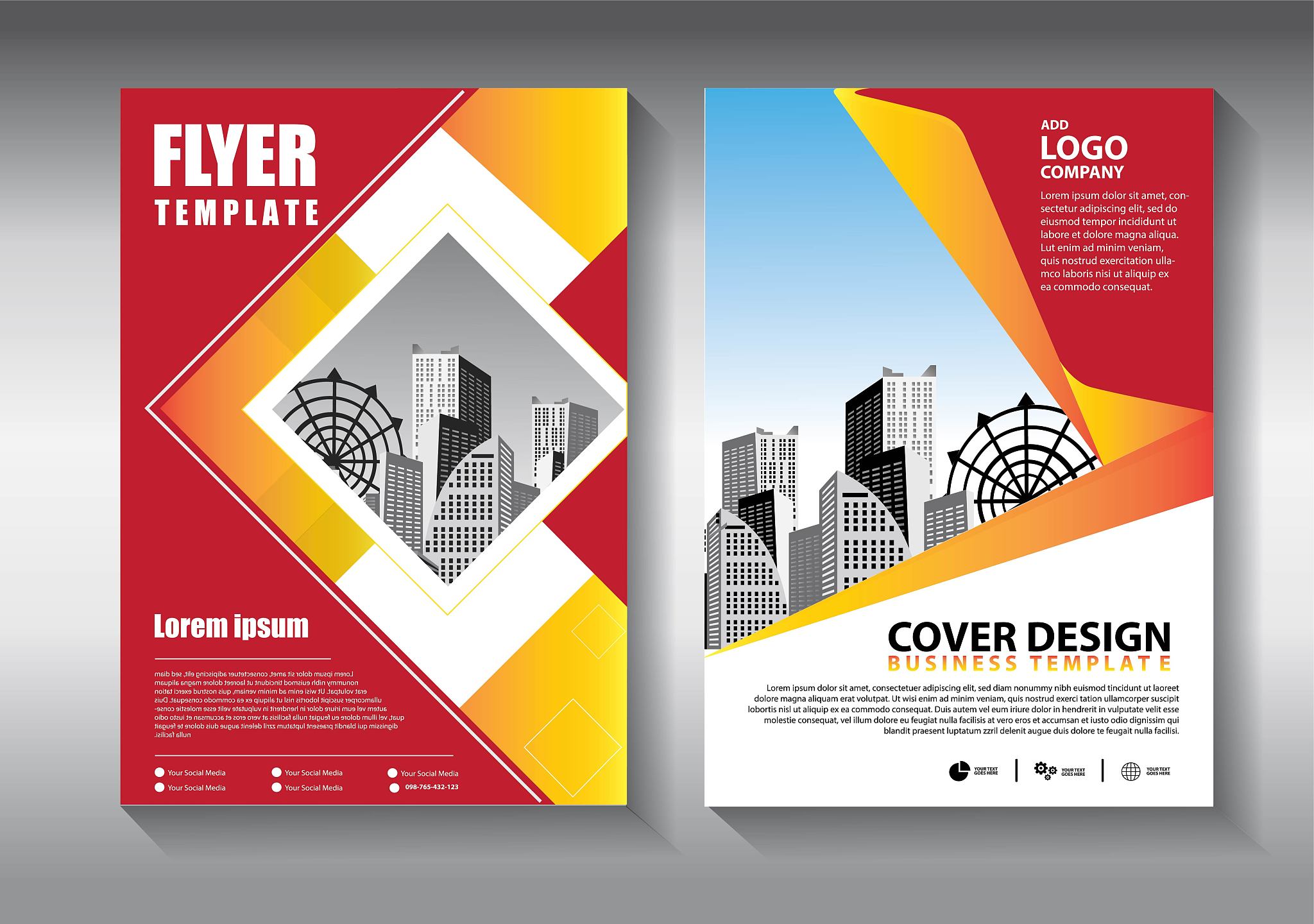 brochure design, cover modern layout, annual report, poster, fly