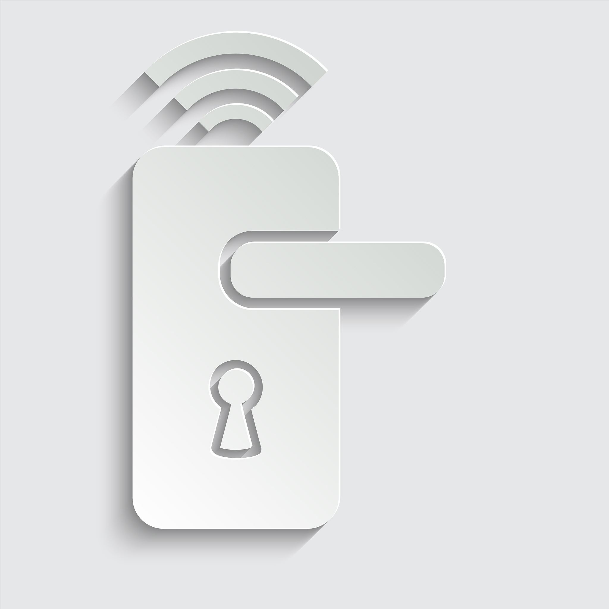 smart lock icon wireless door lock icon