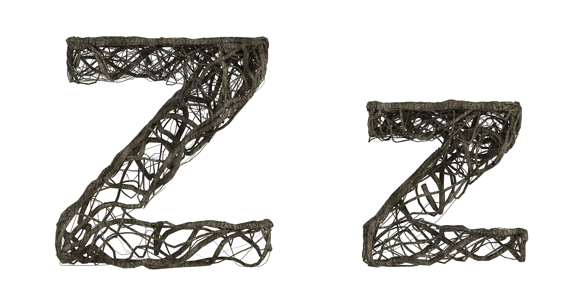 brown root font