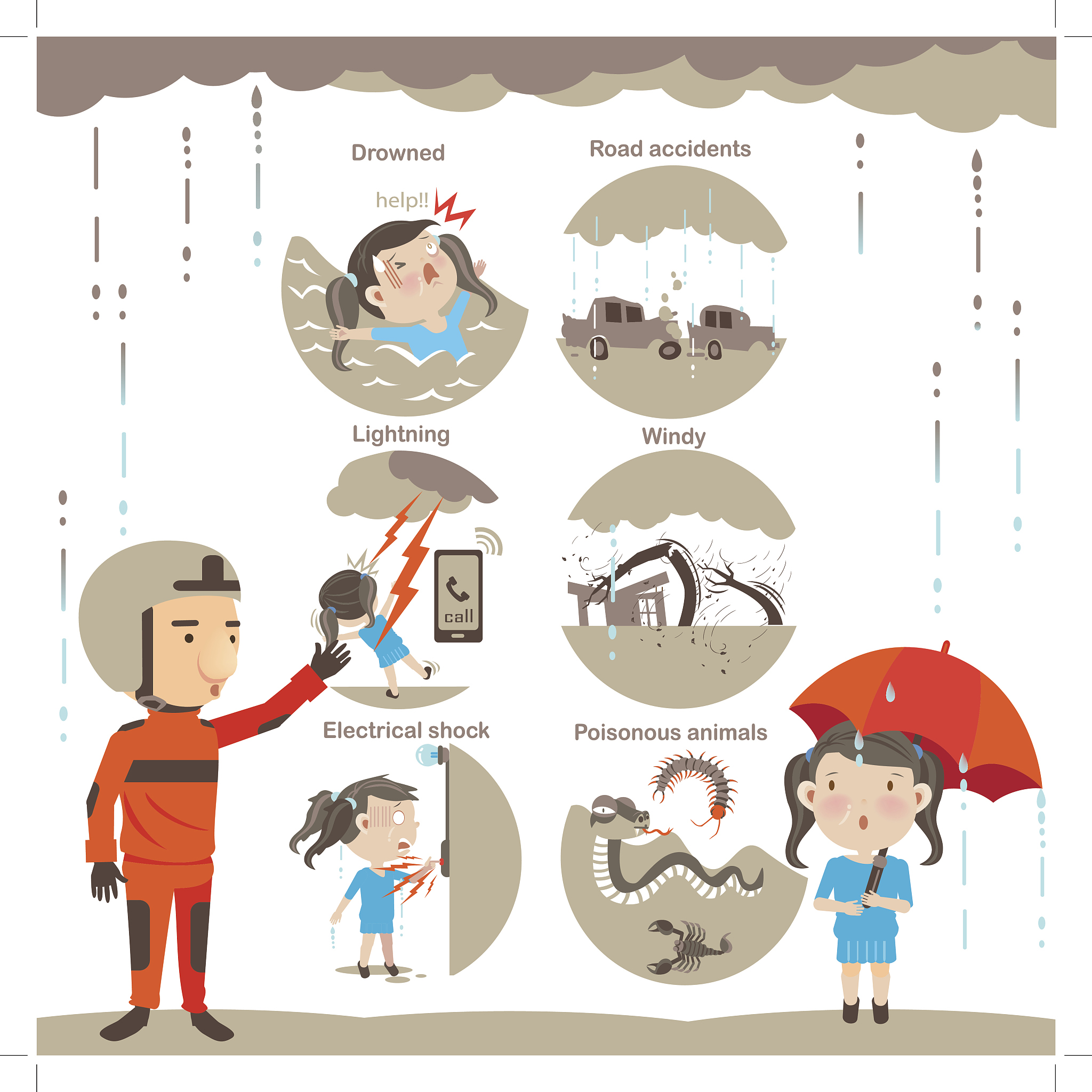 雷雨天安全指南：如何保护自己远离雷击