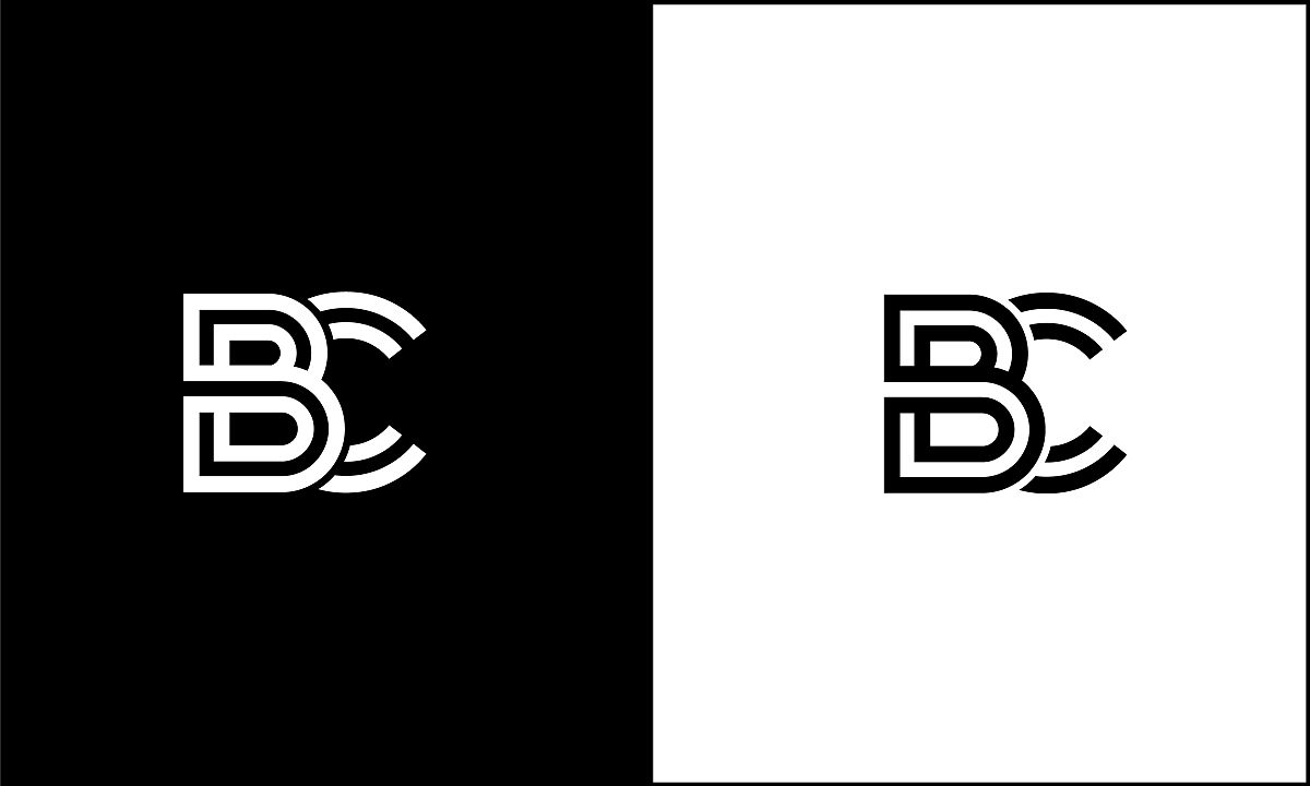 bc, cb抽象字母标志组合