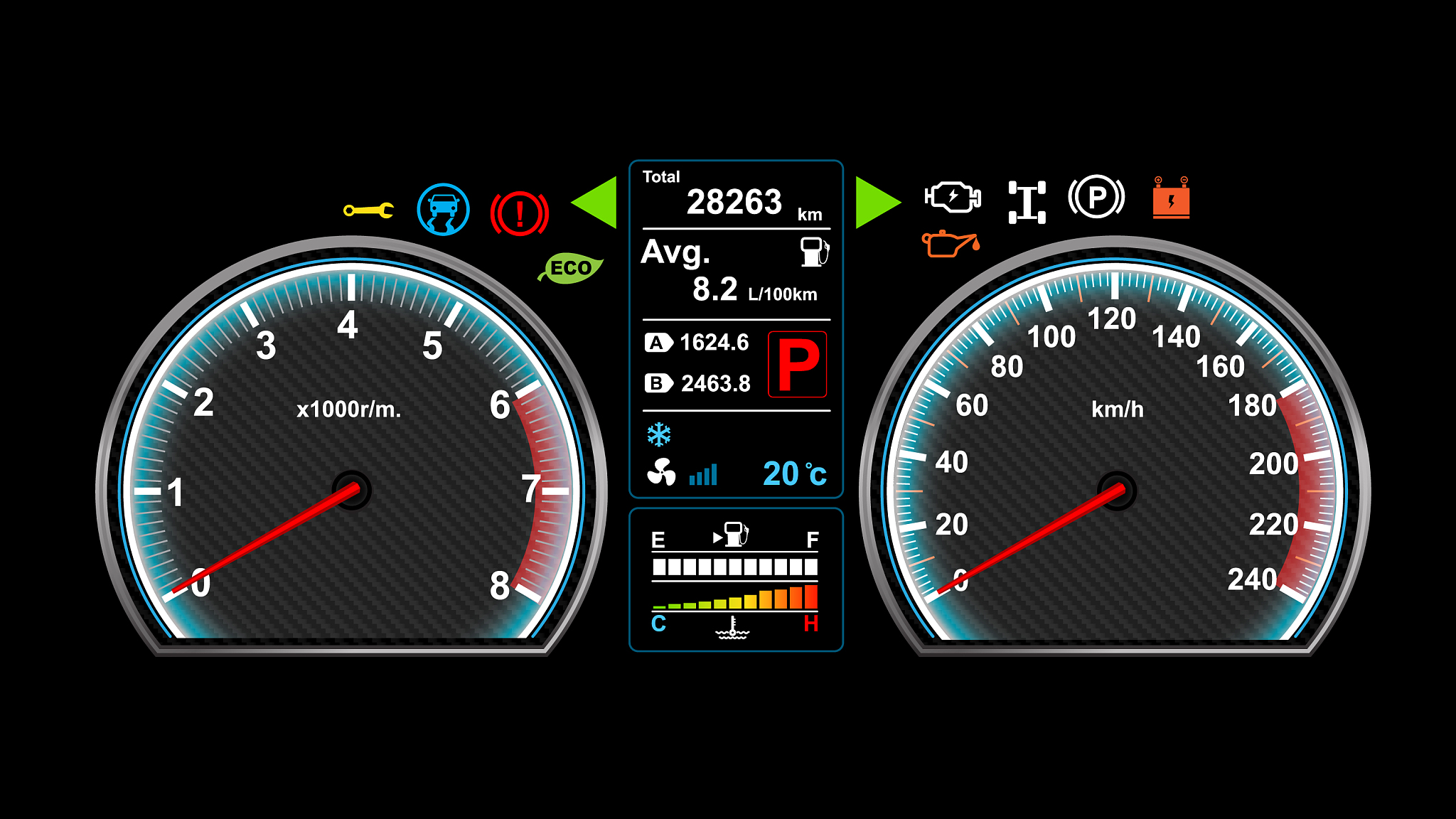 全液晶仪表 - 专利技术详解