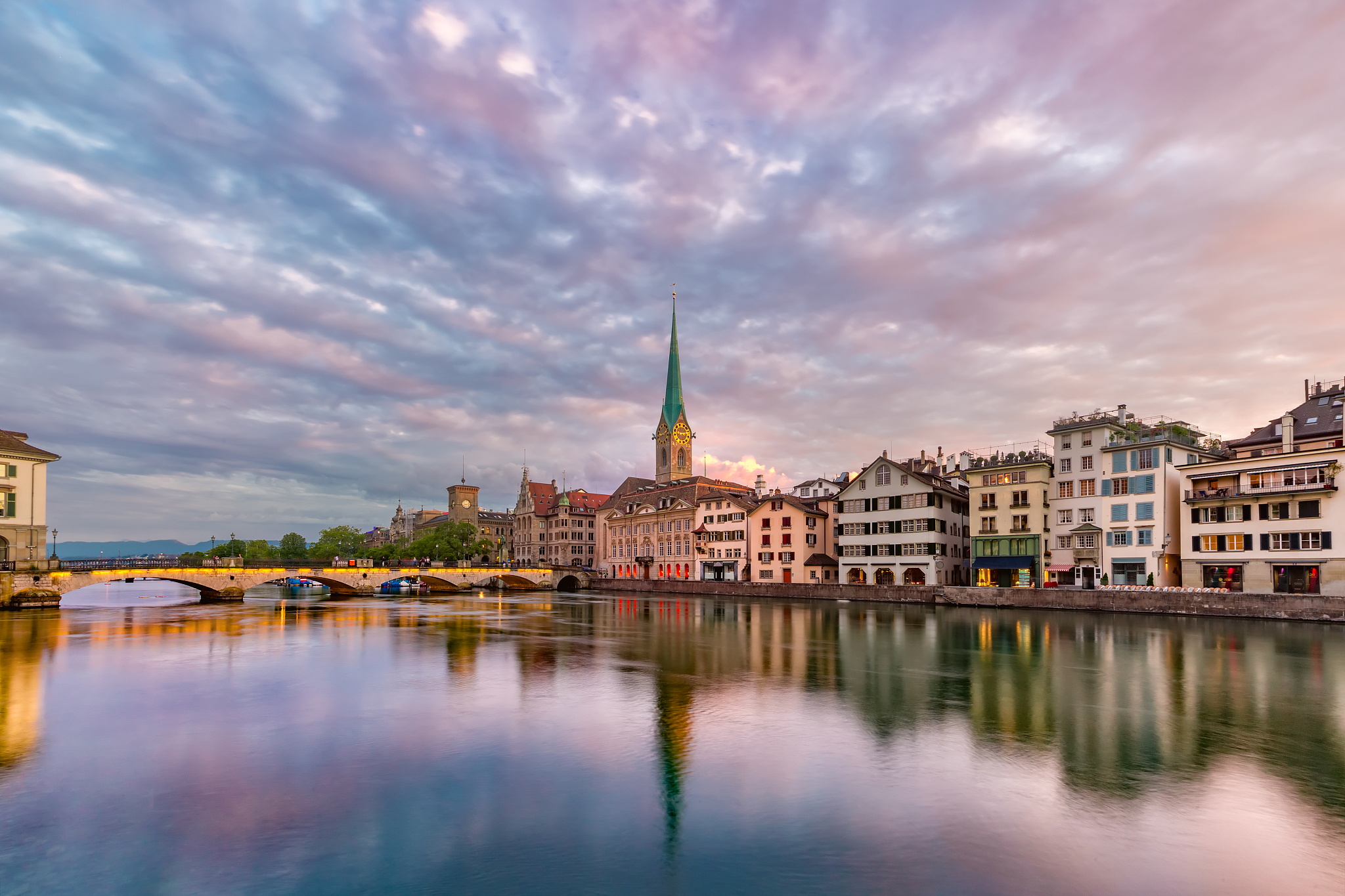 zurich, the largest city in switzerland