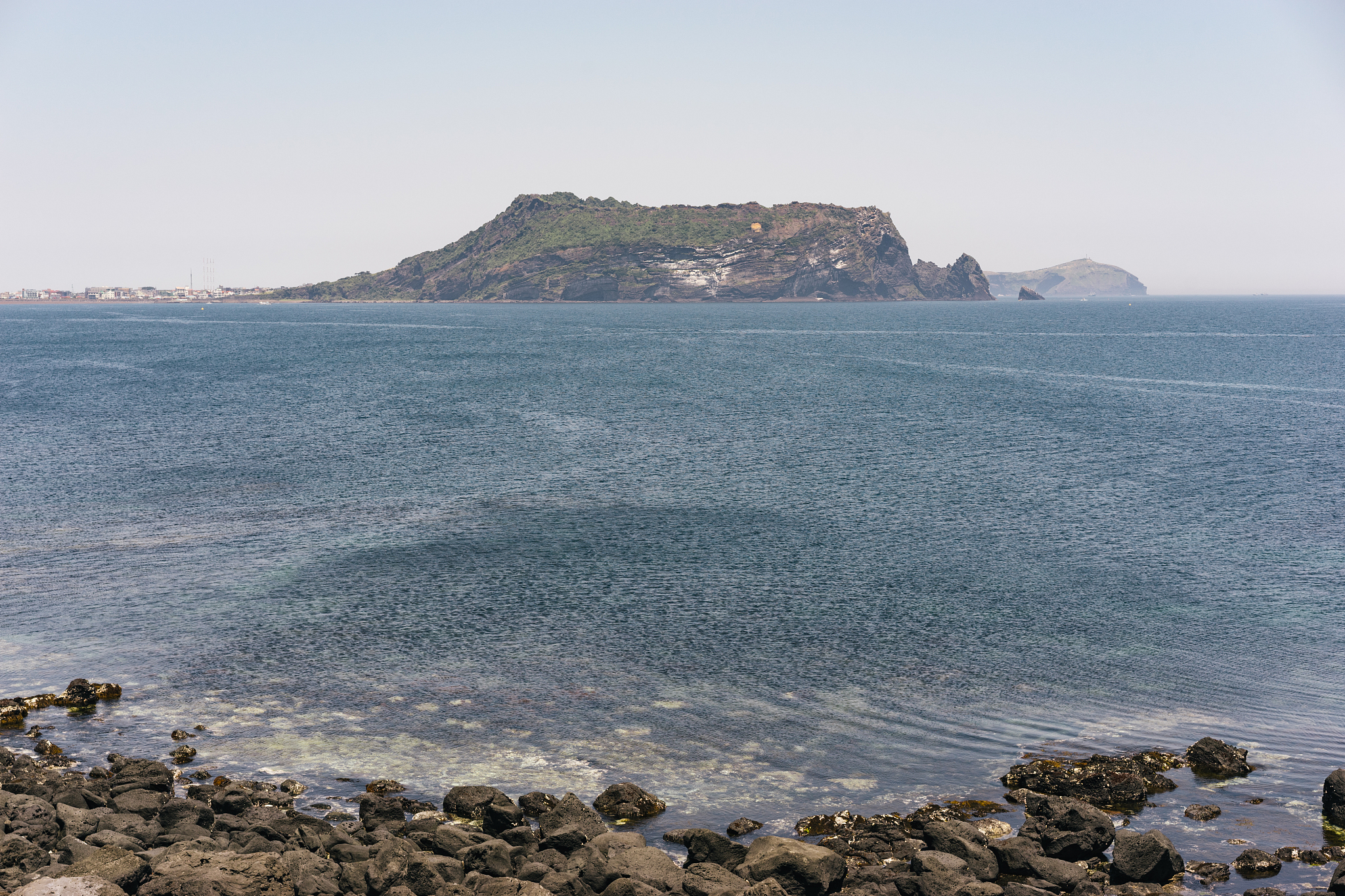 sunrise peak (seongsan ilchulbong) on jeju island, south korea