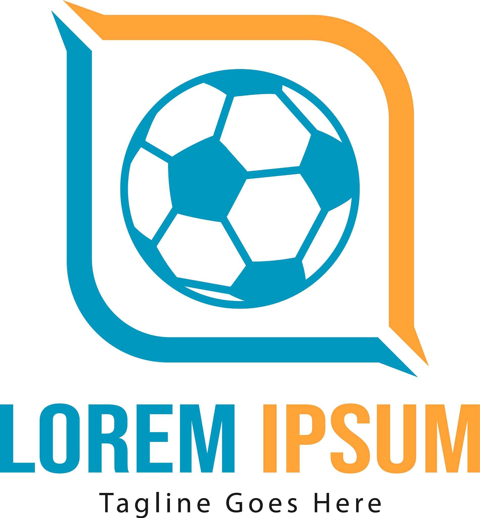 football logo template design football logo with