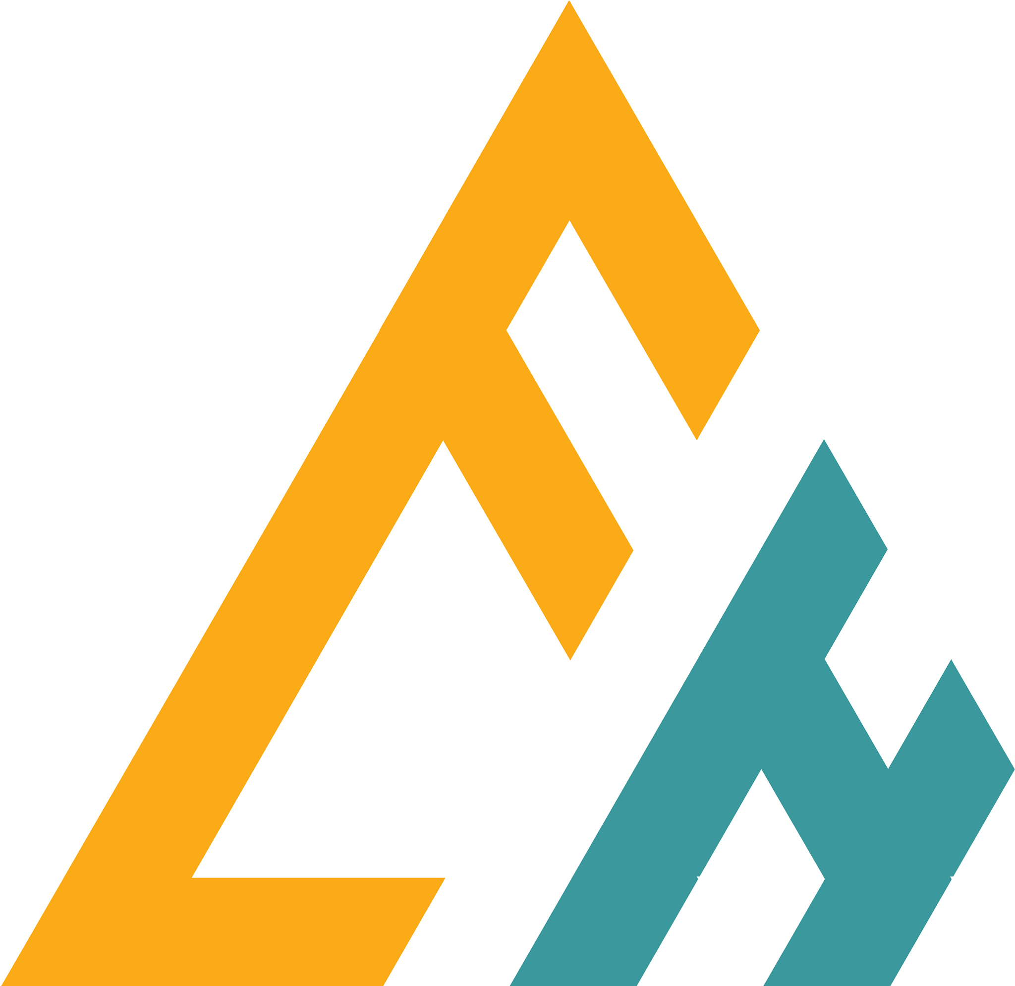initial letter triangle logo