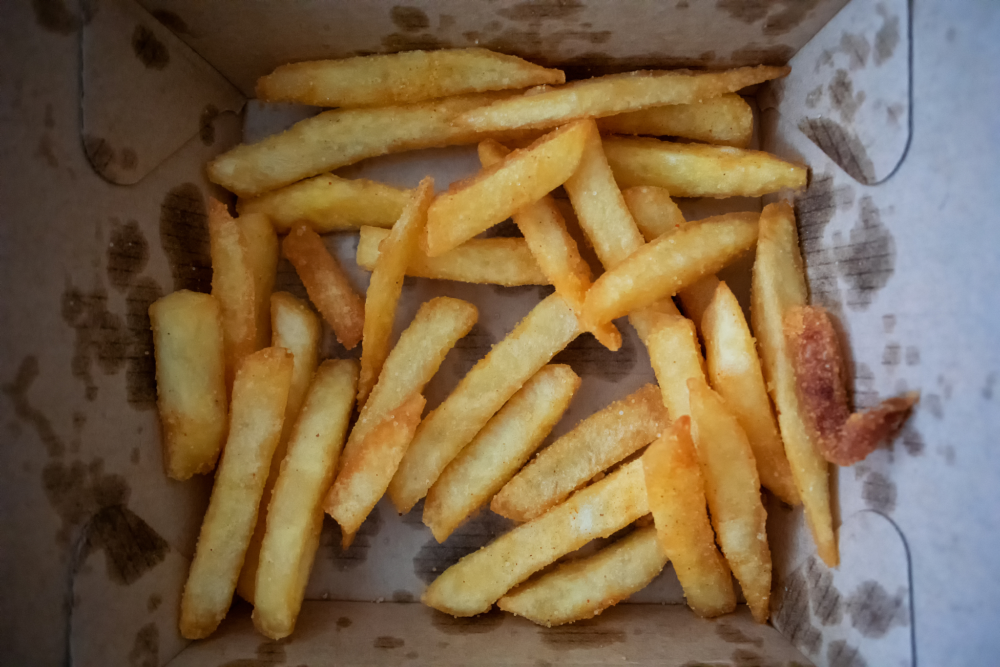 unhealthy vegetarian food