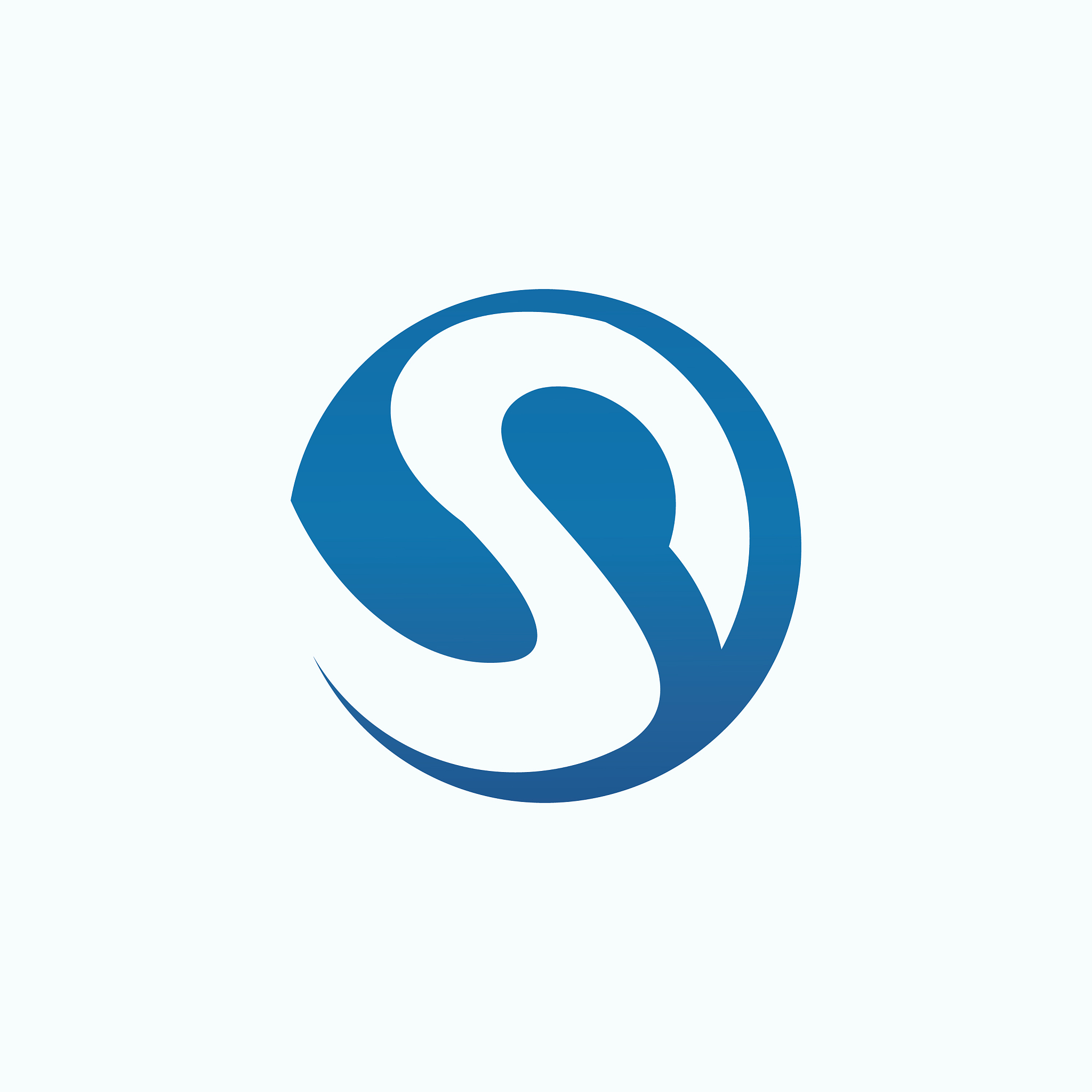 initial letter ss logo or s logo design
