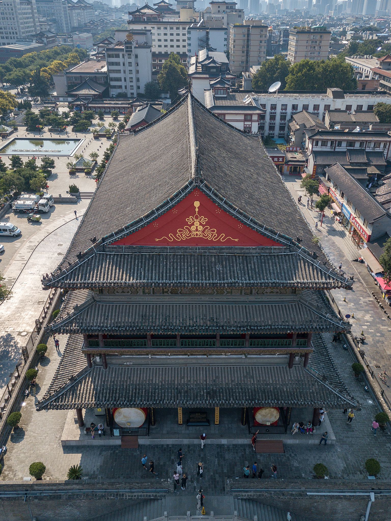 西安当代兴庆宫：仿古建筑的营造手法