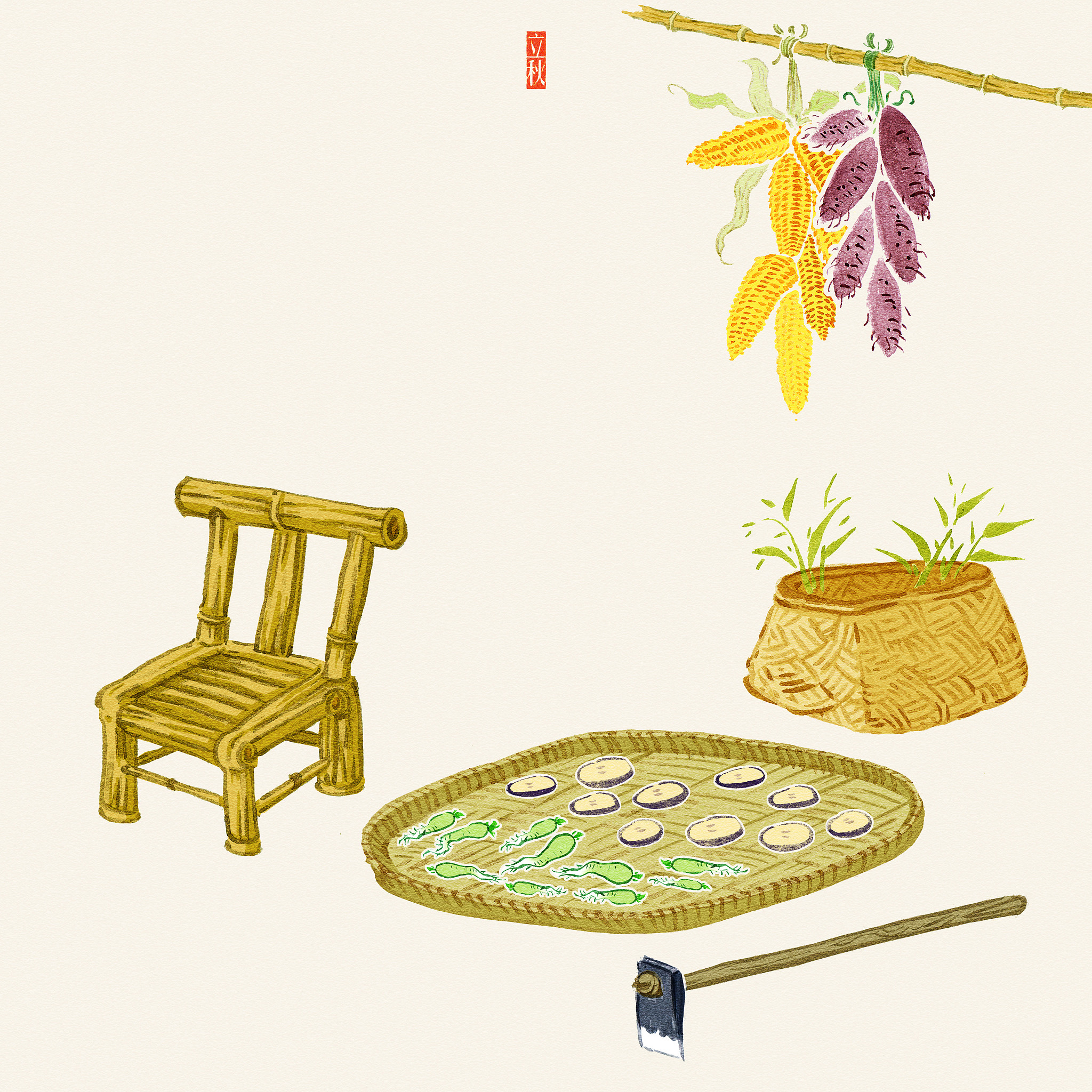 蒲扇，承载着童年的清凉与外婆的爱