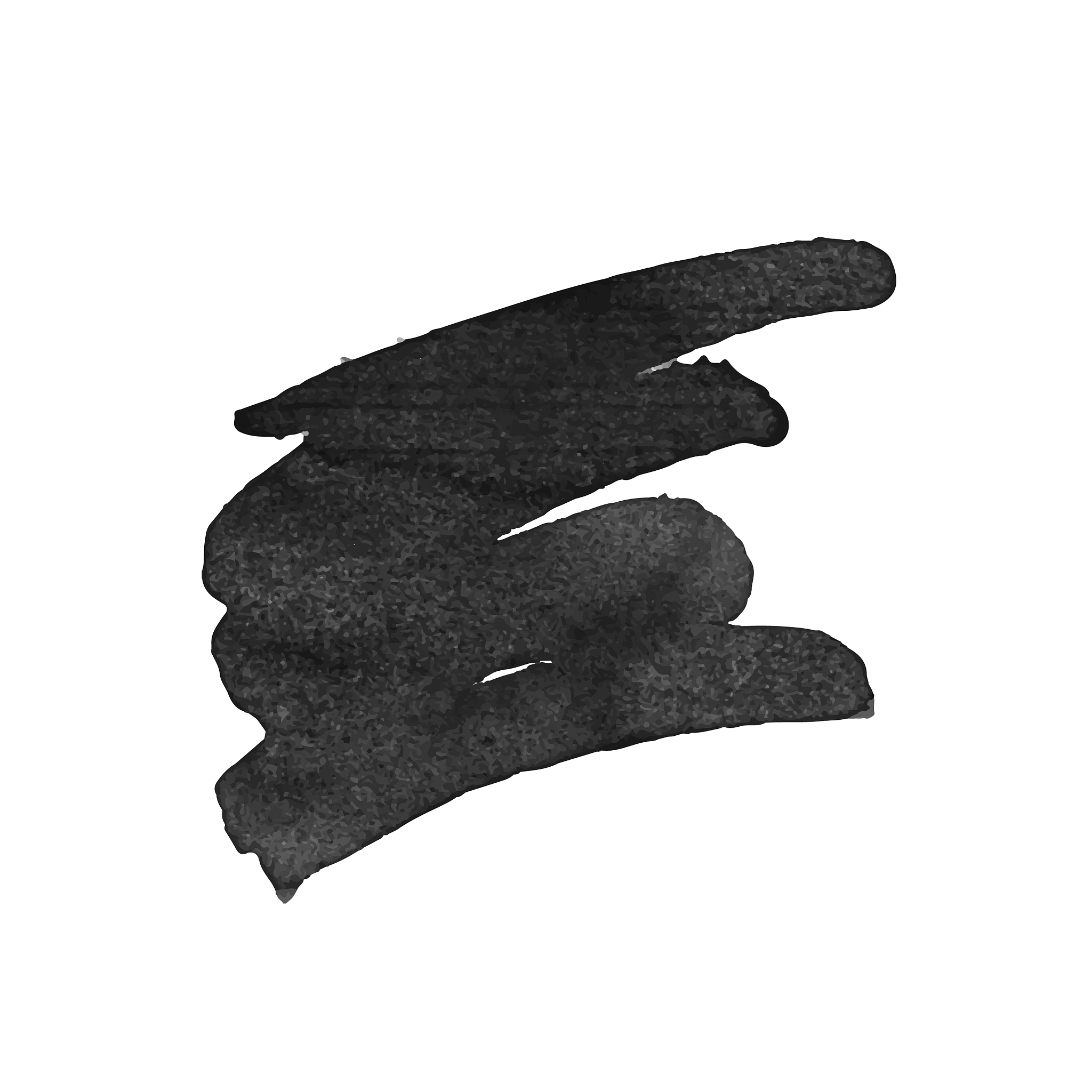 grunge ink pen black brush stroke