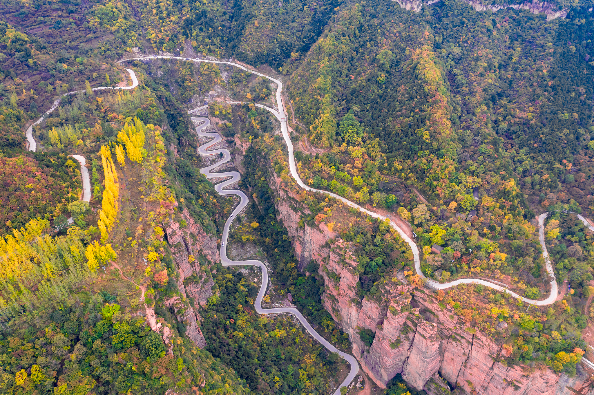 怎么形容山路十八弯