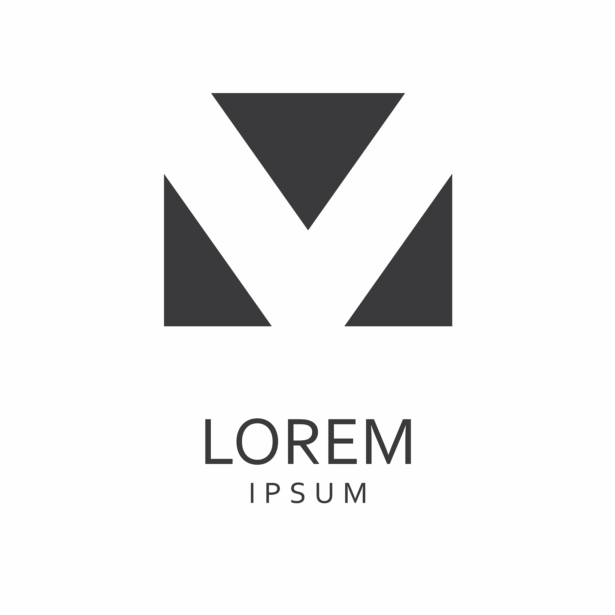 v letter logo icon