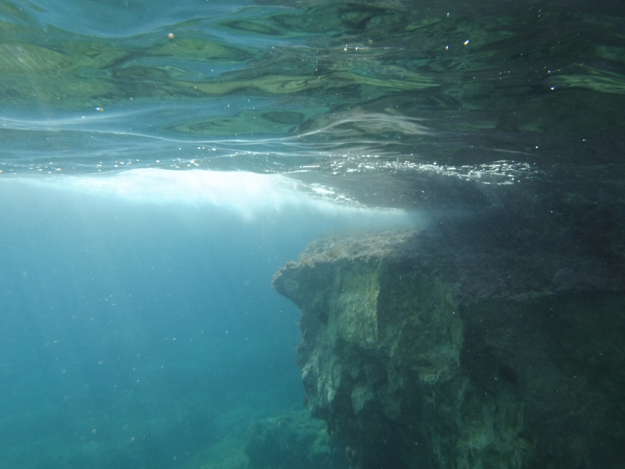 underwater climb