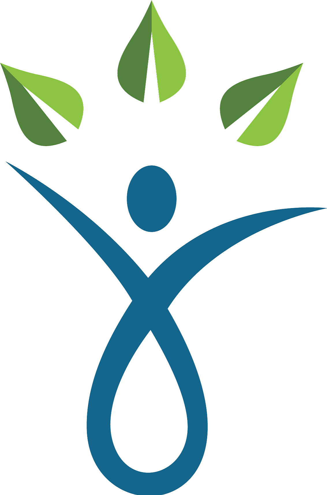 human character logo sign health care logo sign