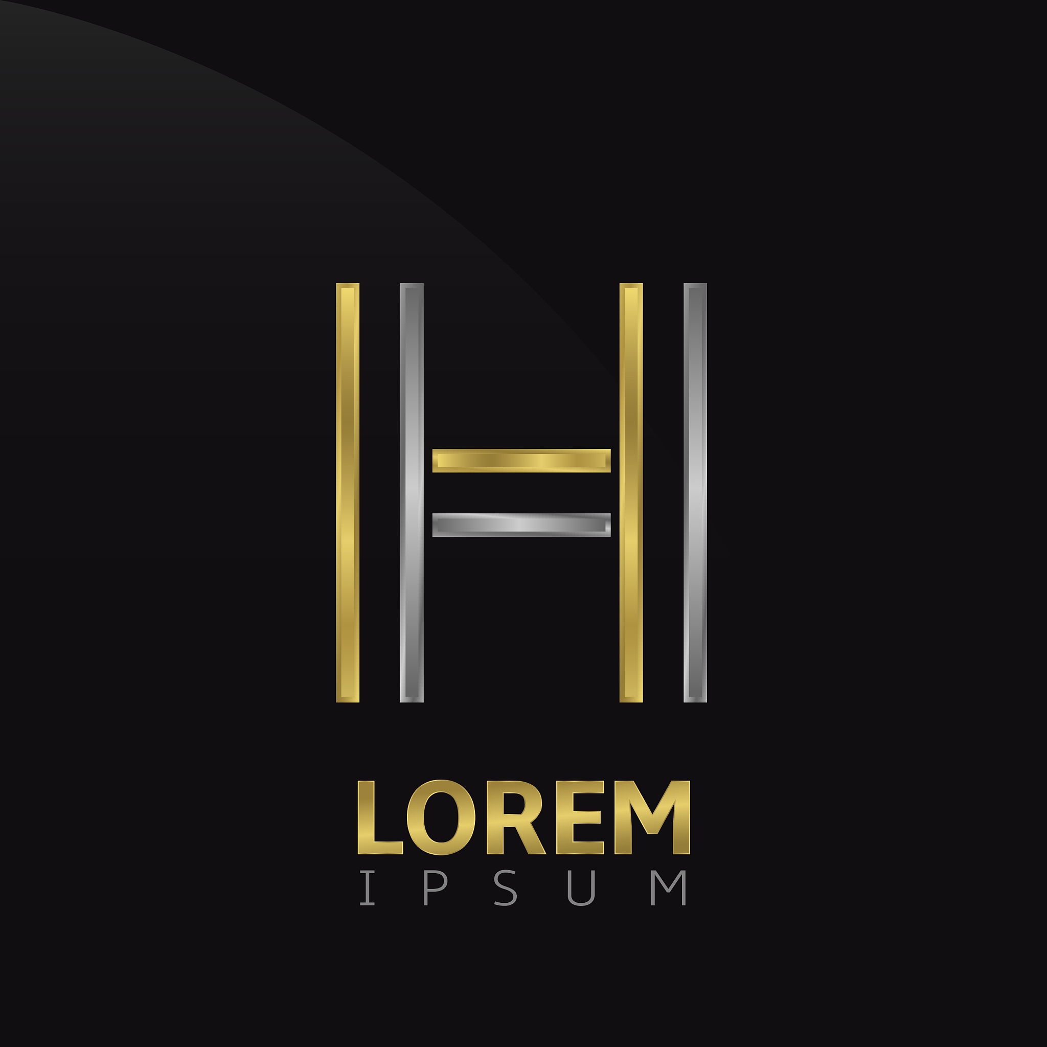 h letter logo