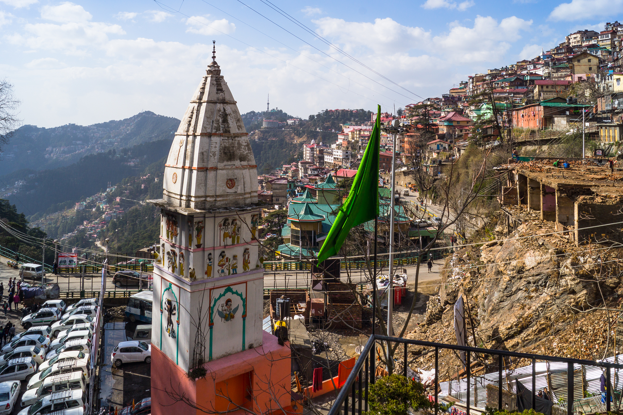 shimla city temple | himachal pradesh | india