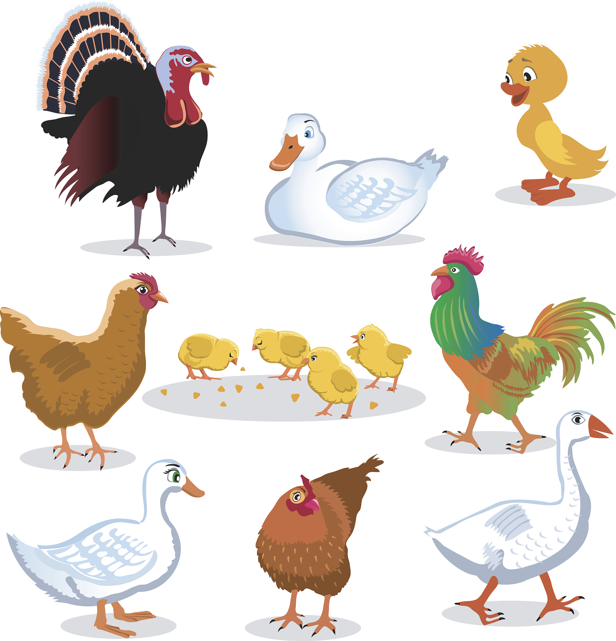 goose goose duck 里有哪些角色