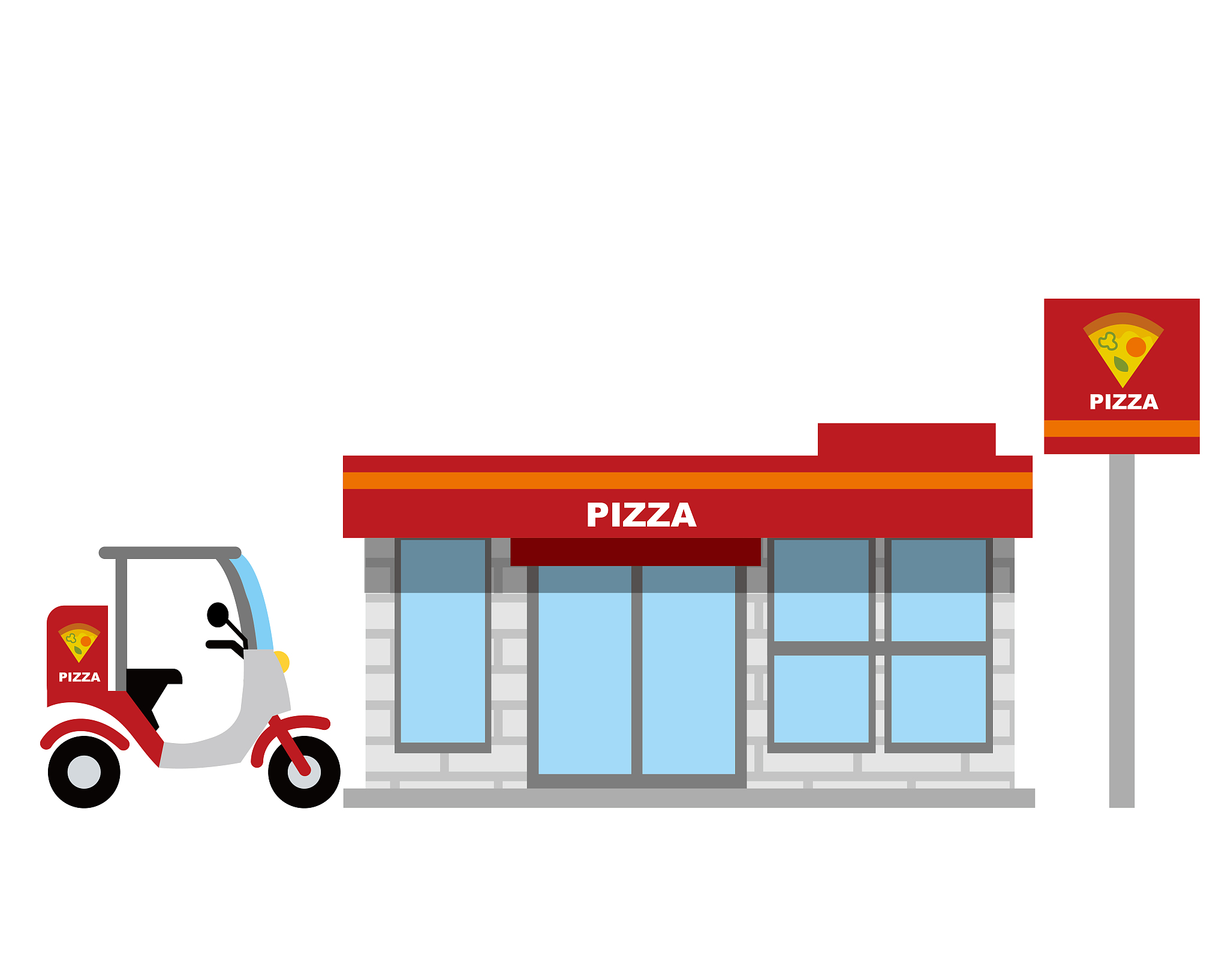 披萨外卖员与黄金