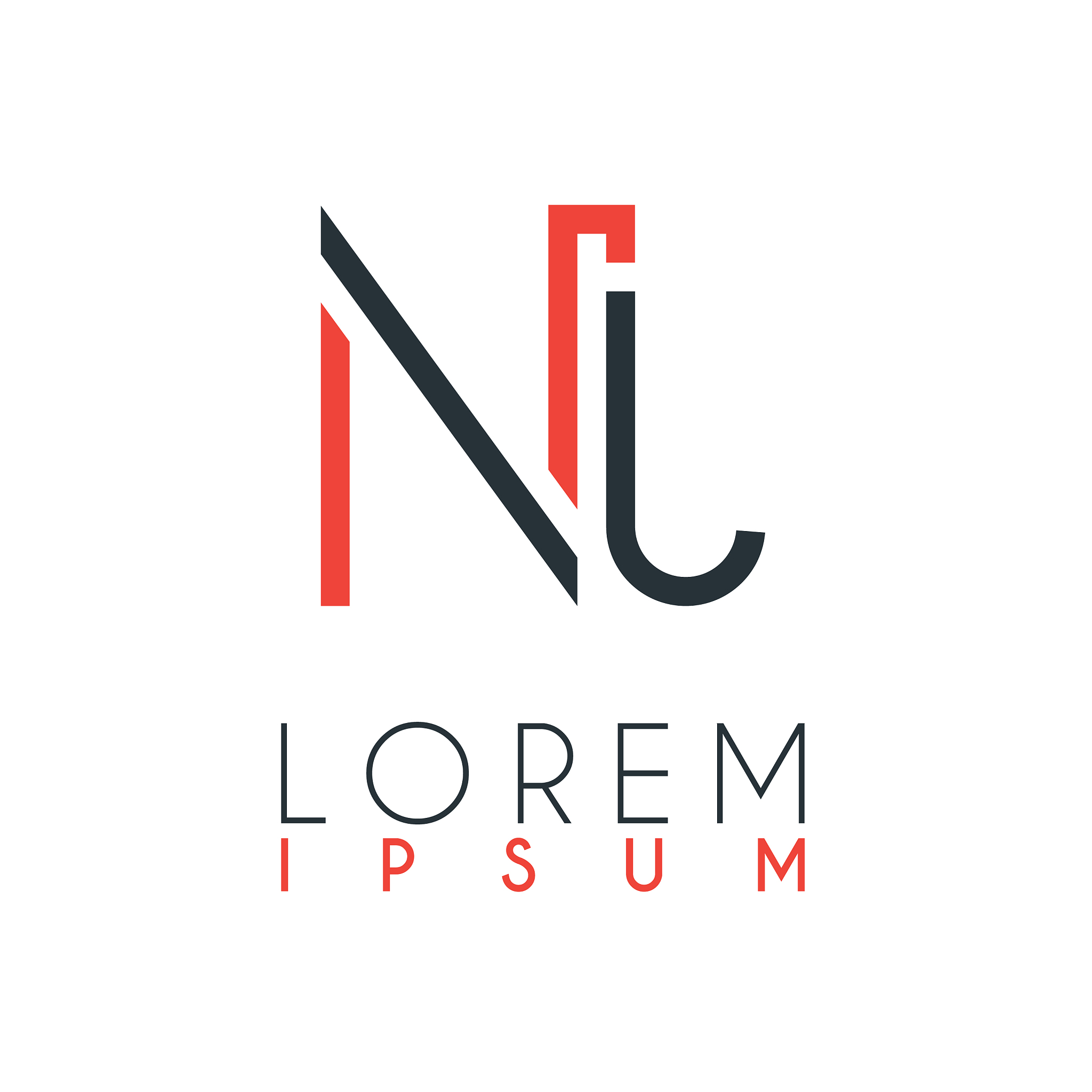 the logo between letter n and letter j or nj