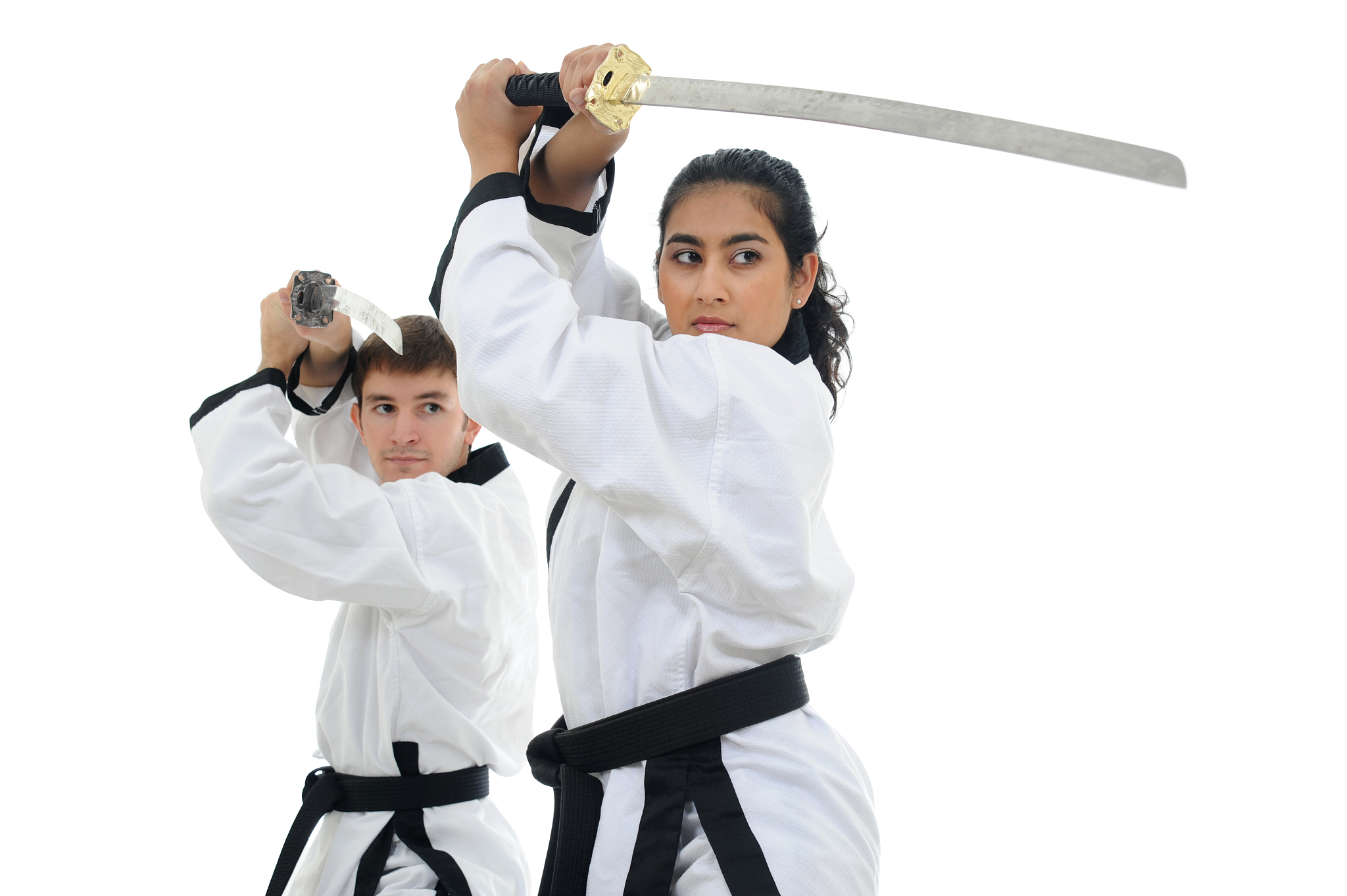 two samurais