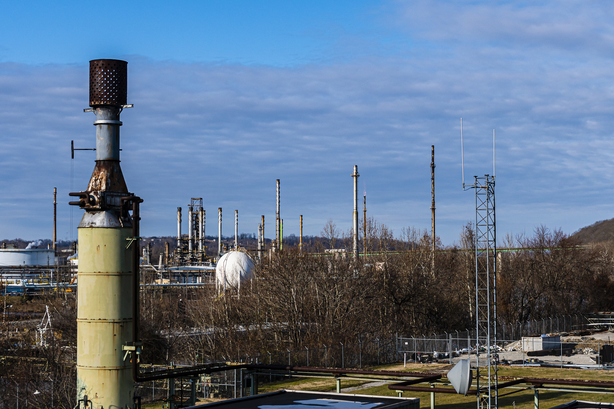 industrial valves and refinery