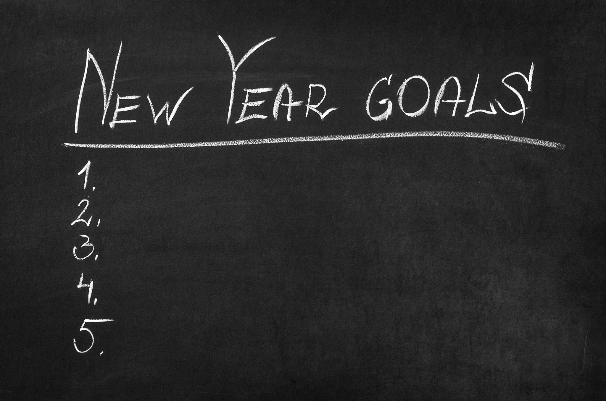 goals for new year