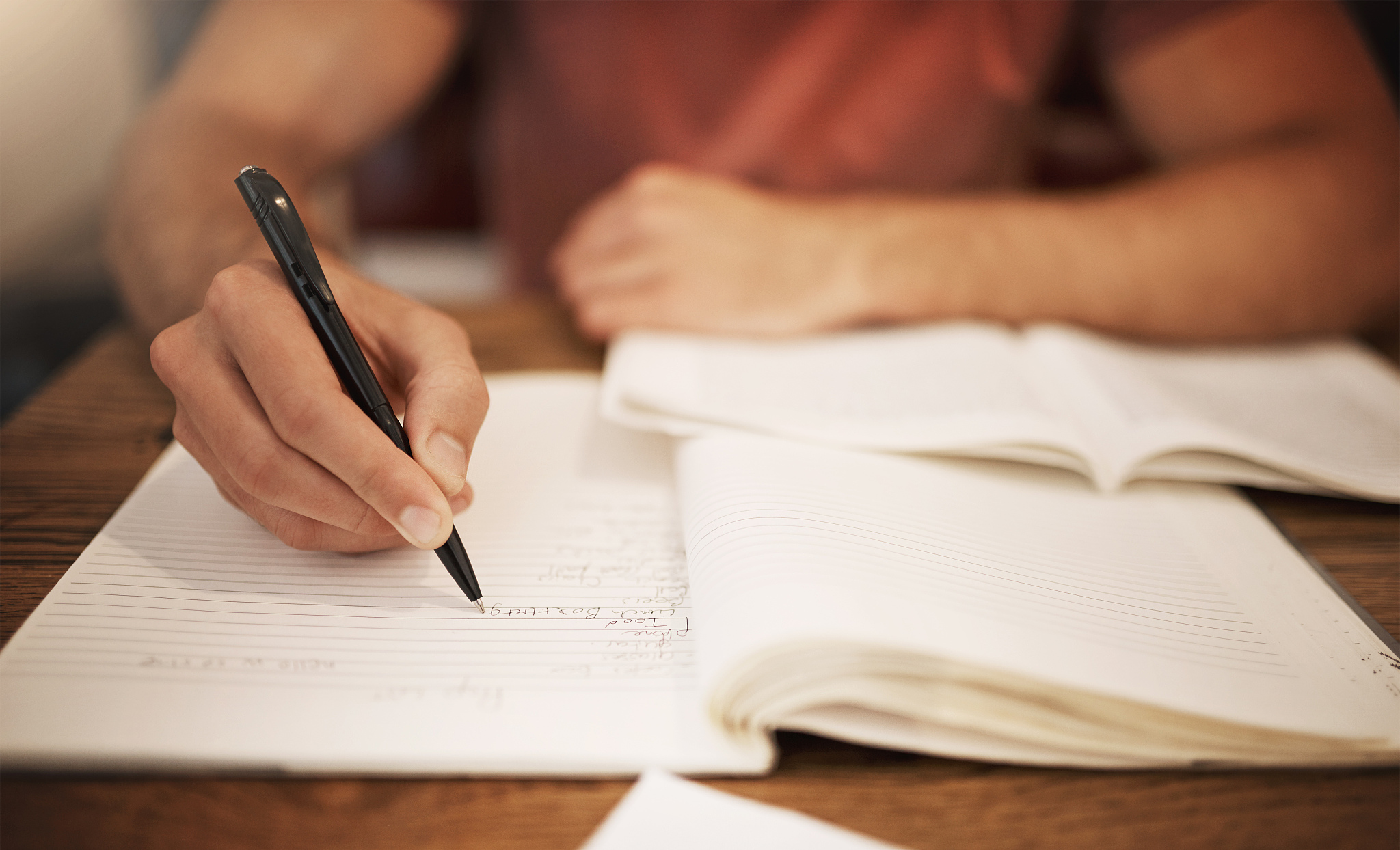 making note of the most important points