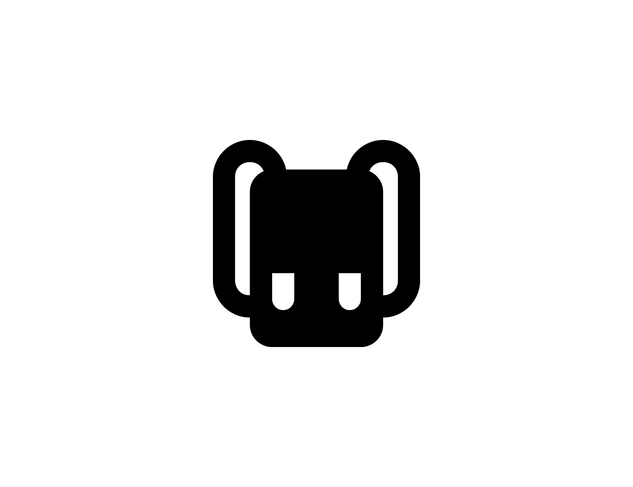 backpack vector icon. isolated red backpack, school, travel bag,