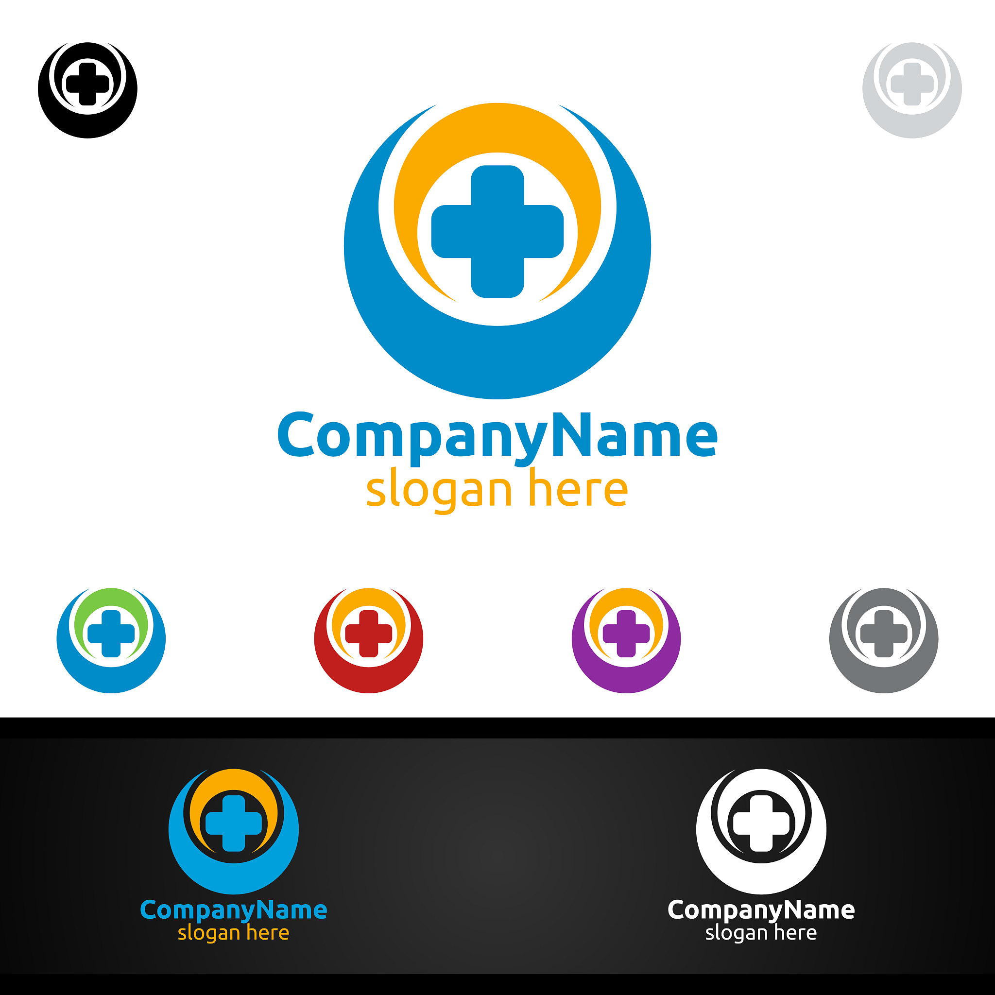 cross medical hospital symbol