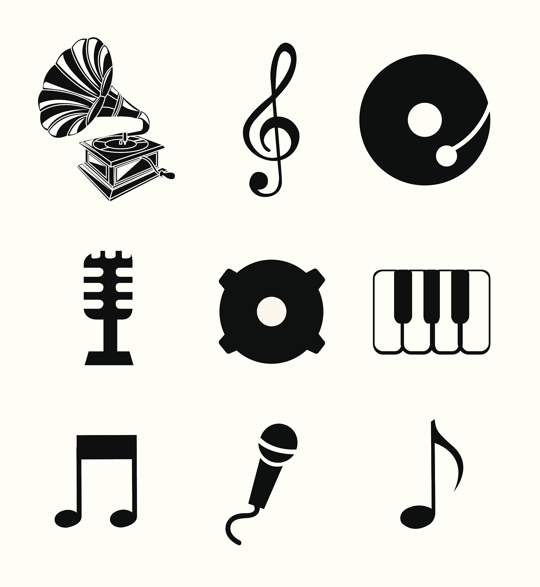 music icons