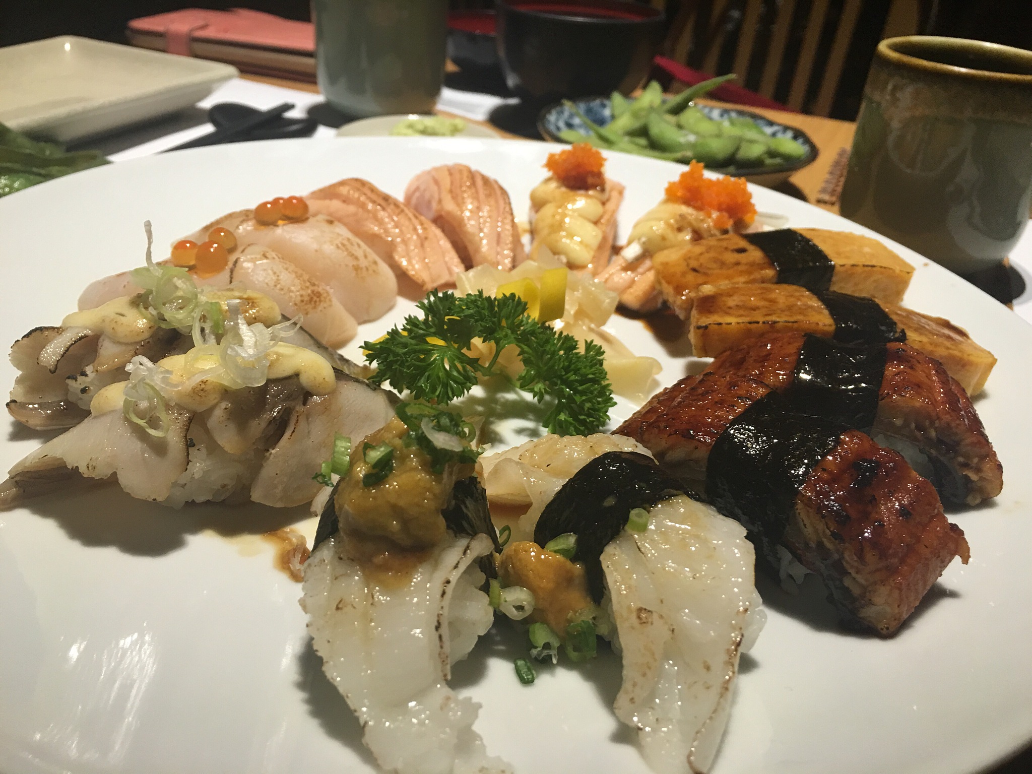 close-up of food in plate