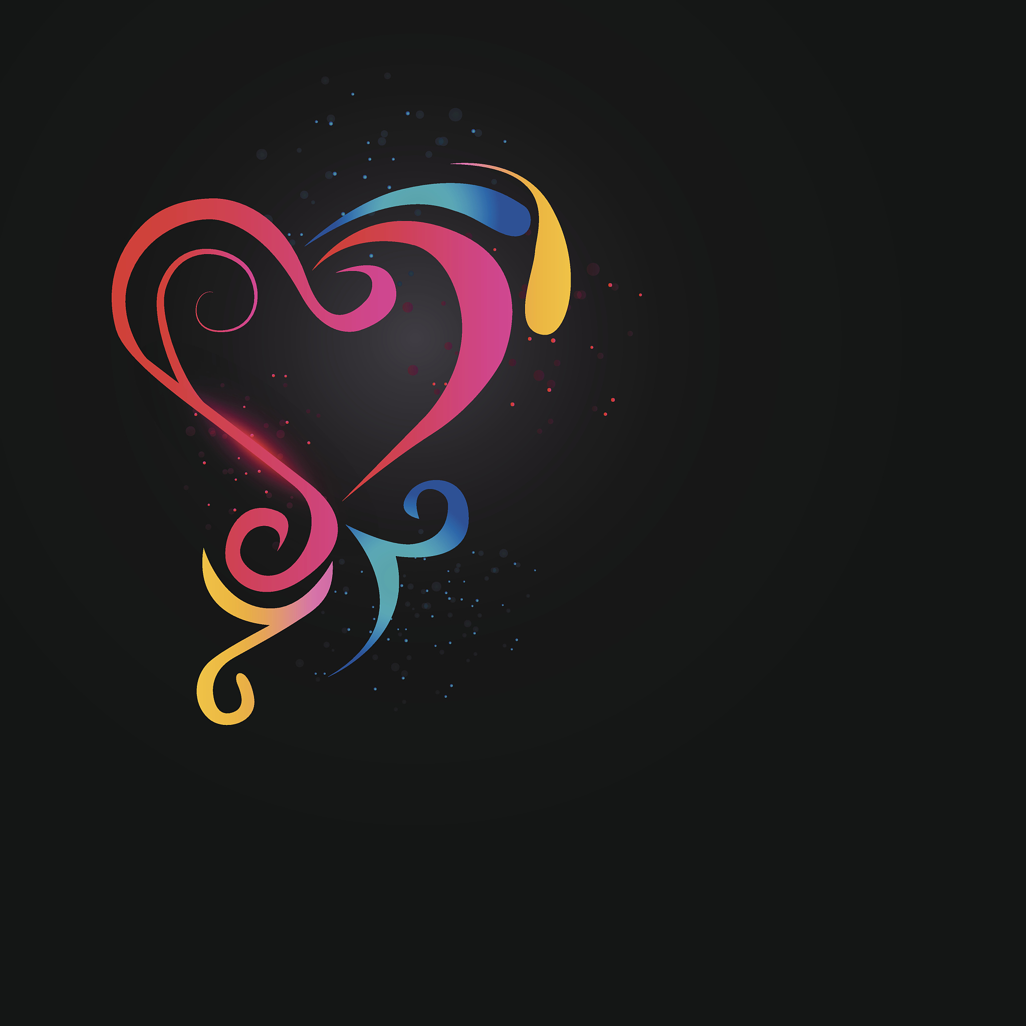 shining heart in the dark