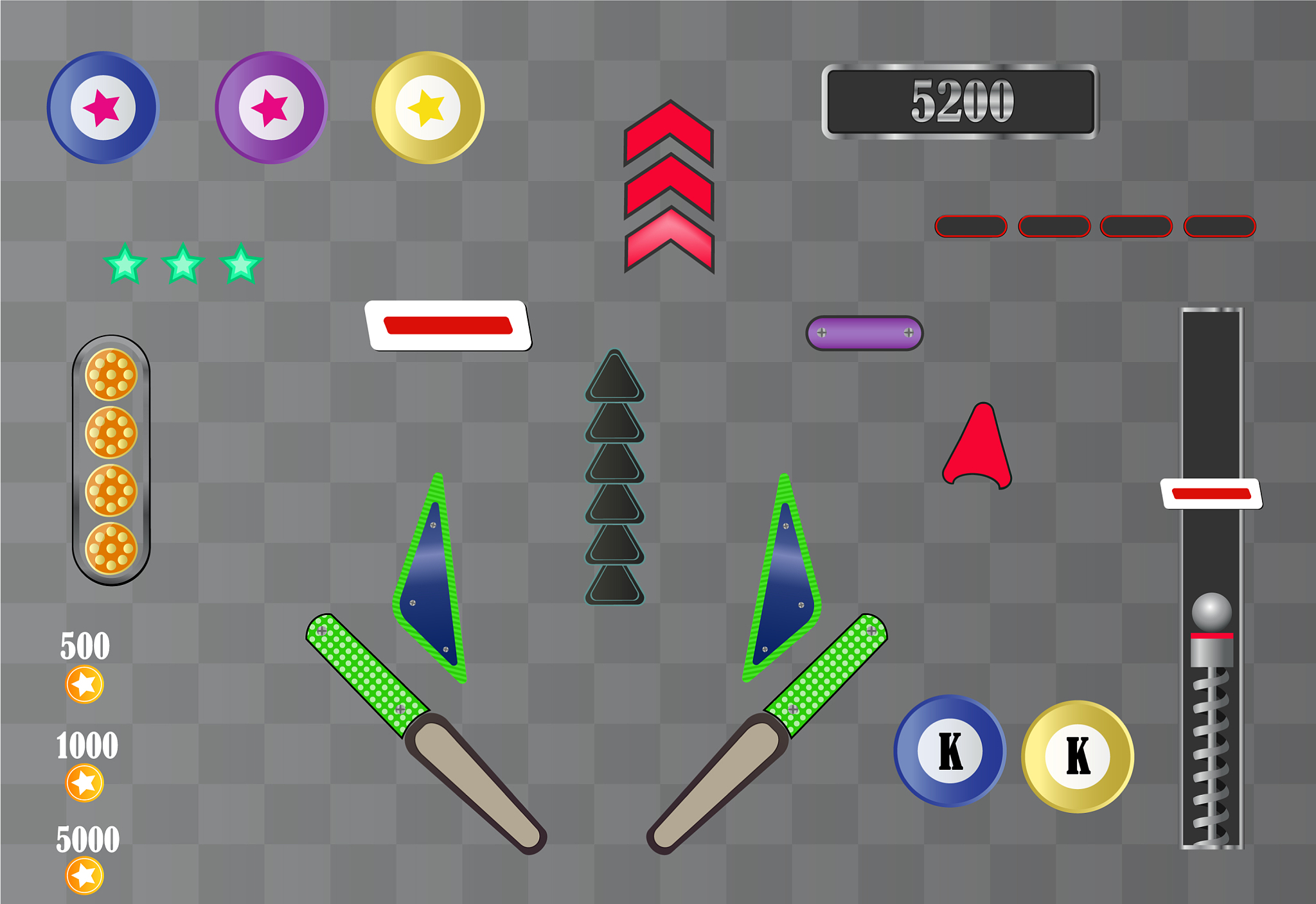 弹壳冲冲安卓版是一款有着各种冲刺模式的冒险游戏你需要控制一个小球不断向上跳跃避开各种障碍并通过收集金币、钻石等道具获取更高的分数玩家在游戏中需要利用自己的智慧和反应能力不断地寻找最佳路径躲避陷阱和障碍以达到更高的分数。续写这段话