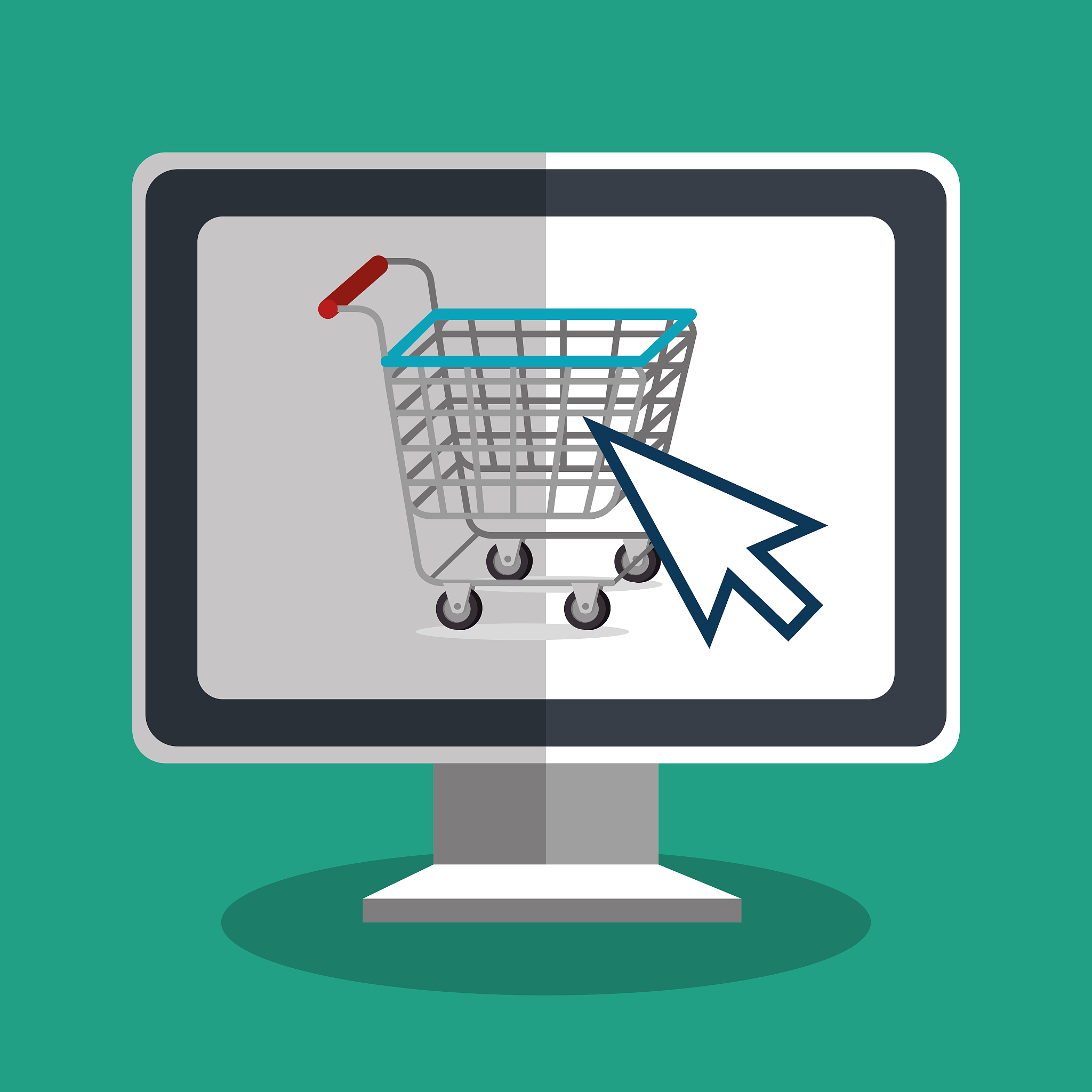 online store shopping icon
