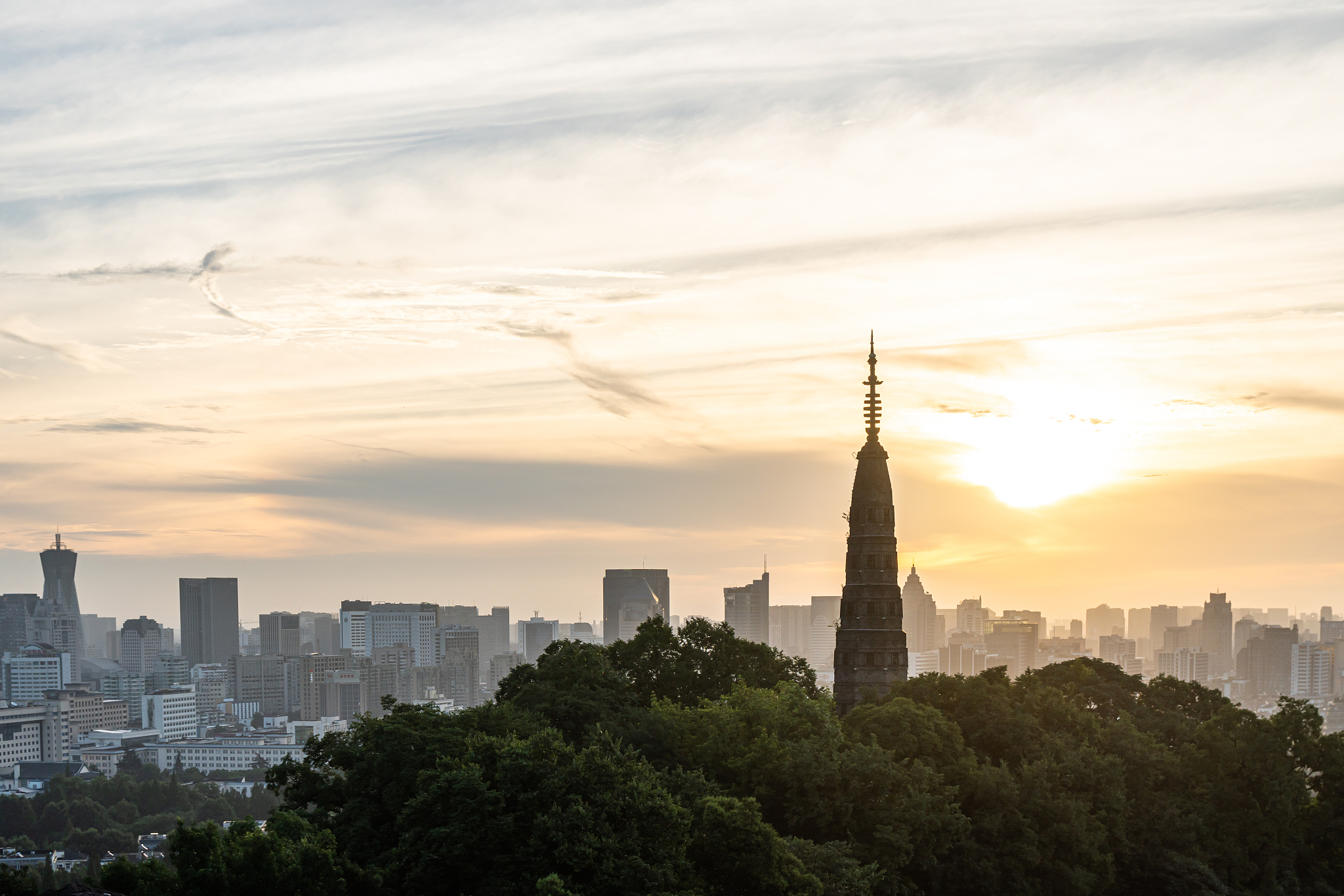 杭州城市天际线