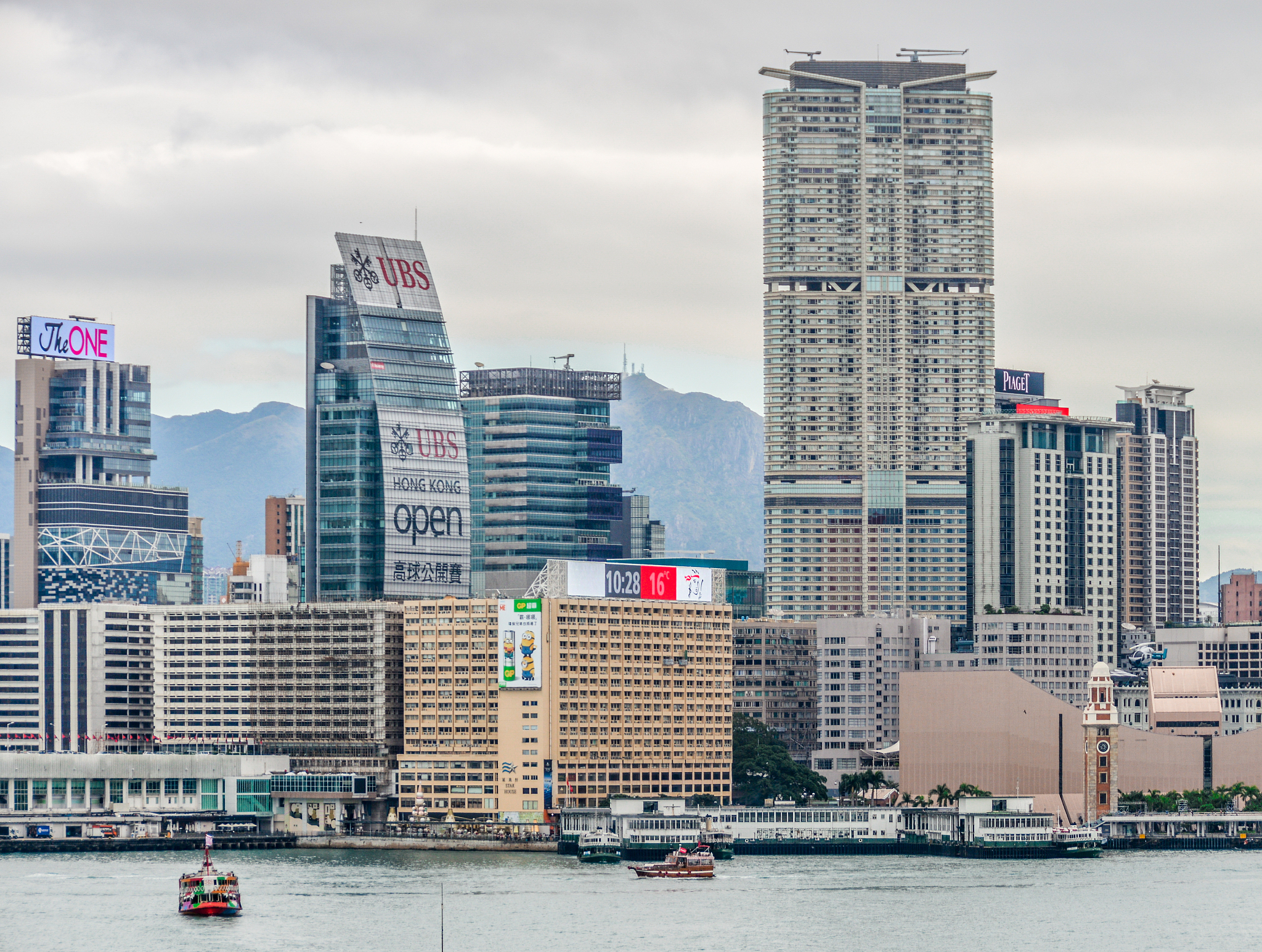 hong kong cityscape and skyline