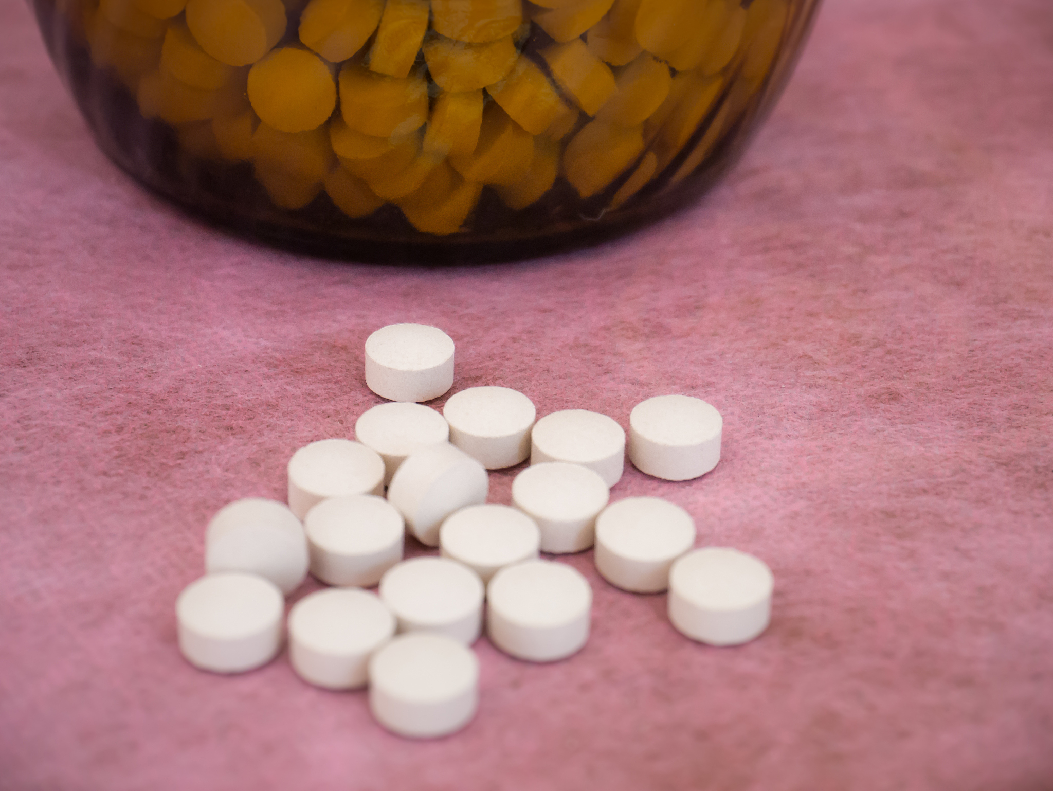 lot of drugs that spilled