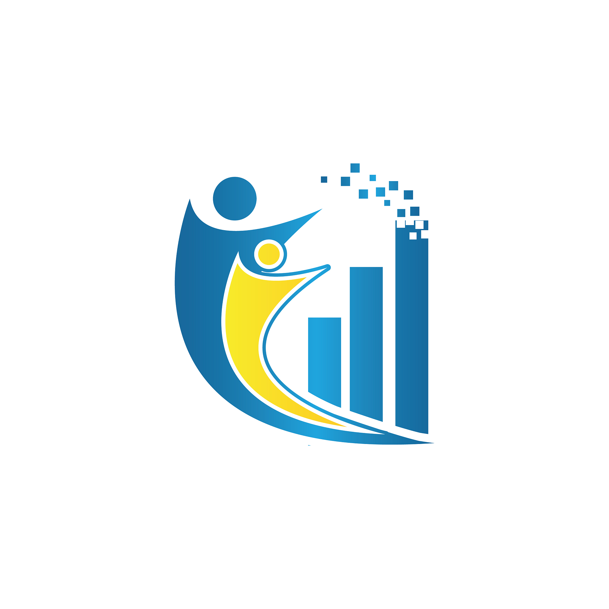 creative people logo design template