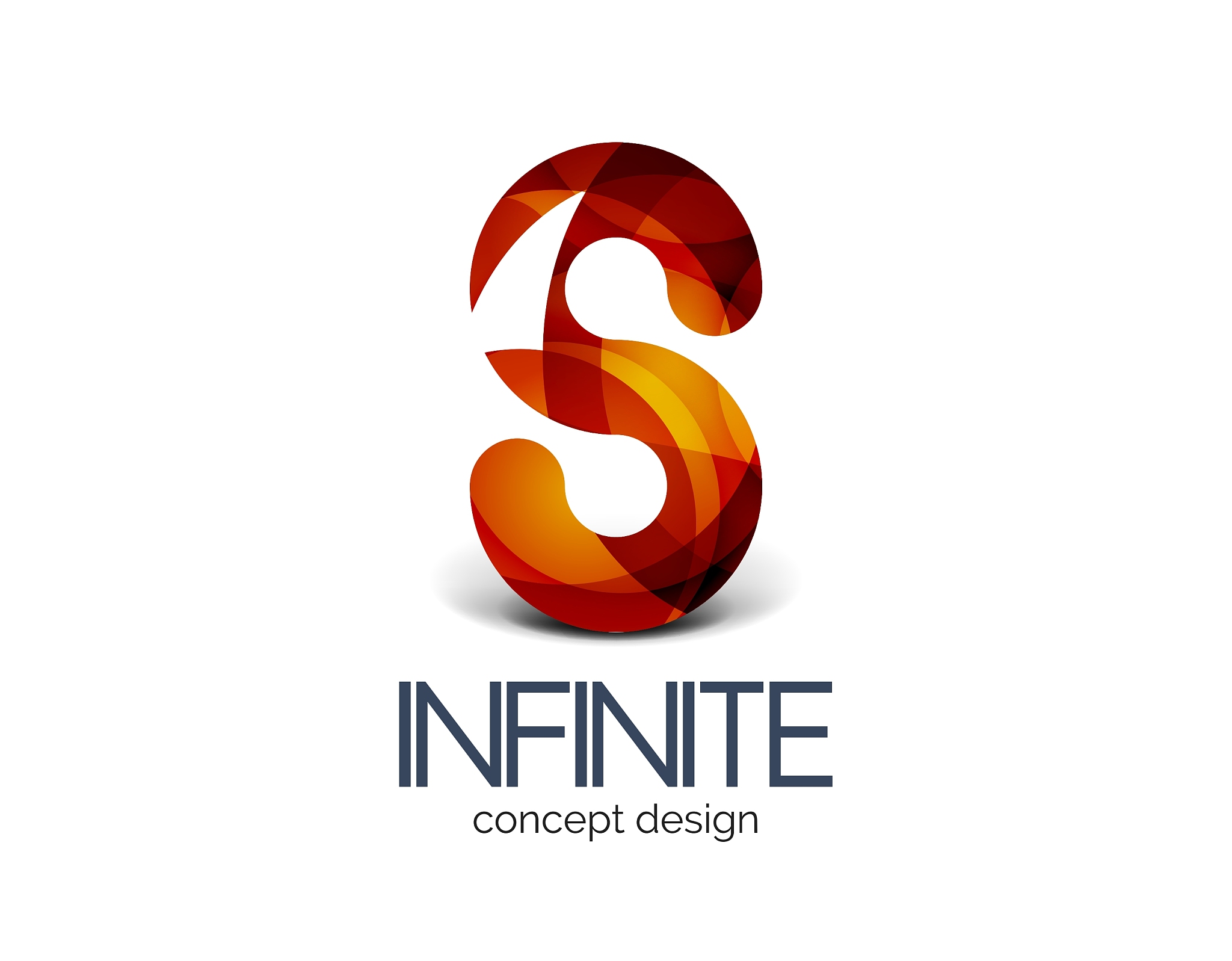 infinity business logo concept