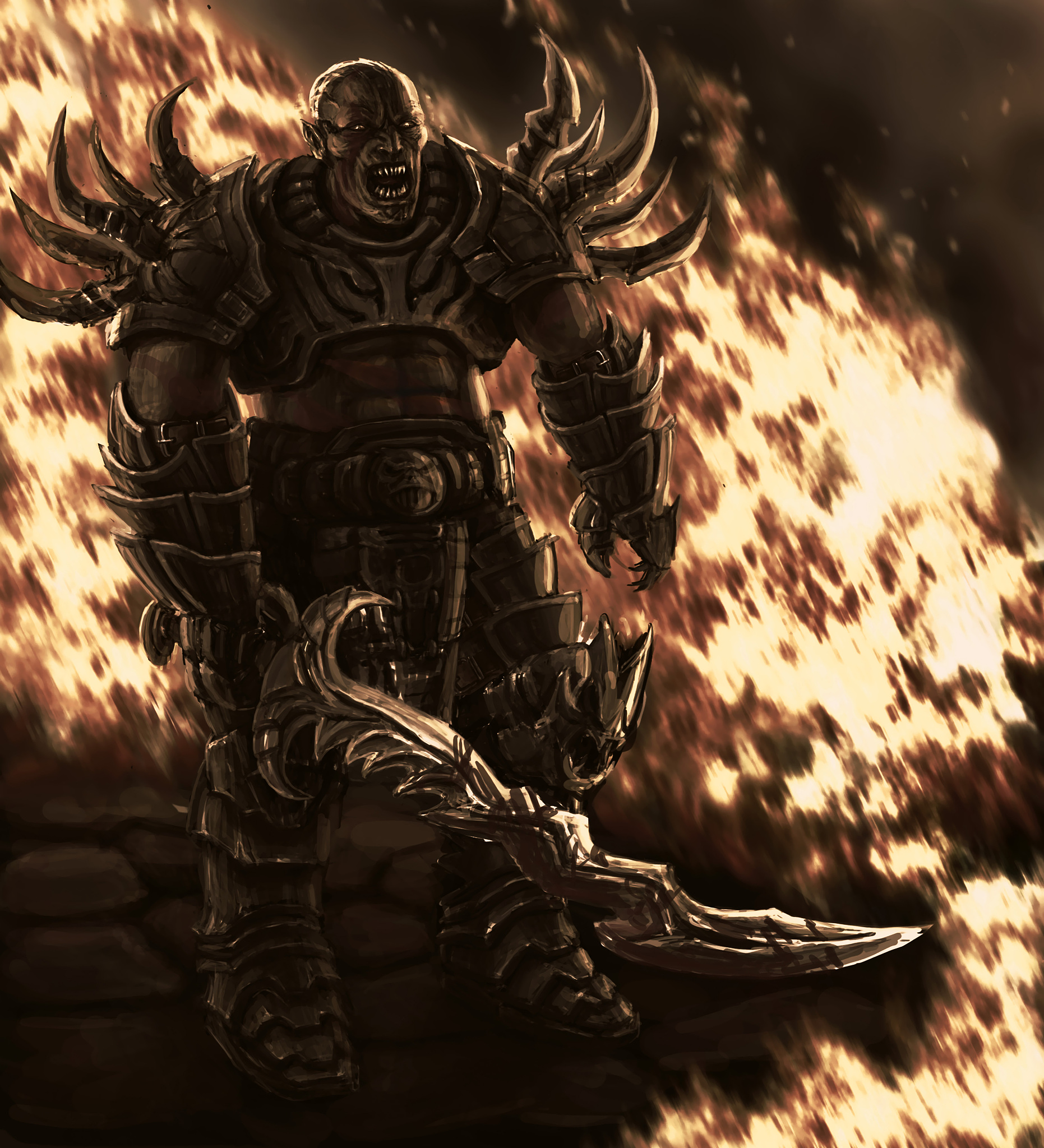 战锤40K：兽人起源揭秘 - 野蛮种族诞生的秘密