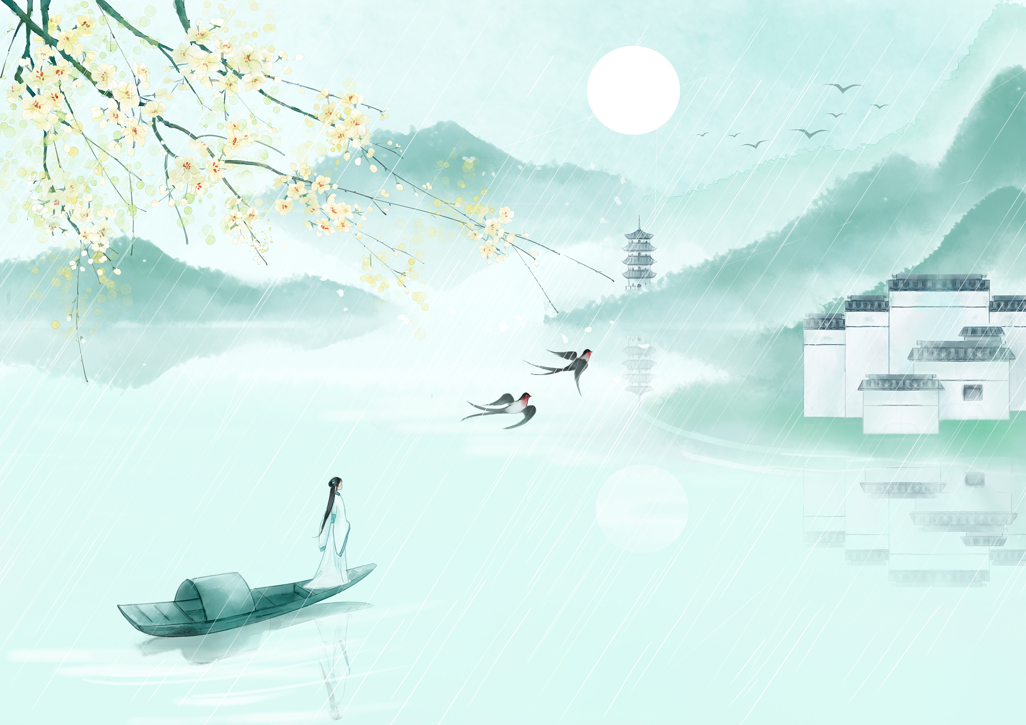 武汉人情景：仿《诗经·七月》描绘家乡