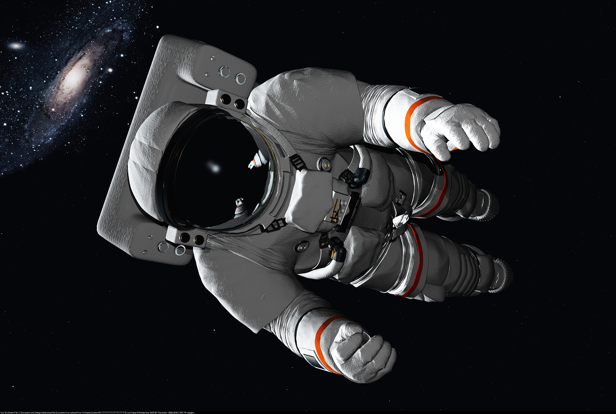 the astronaut